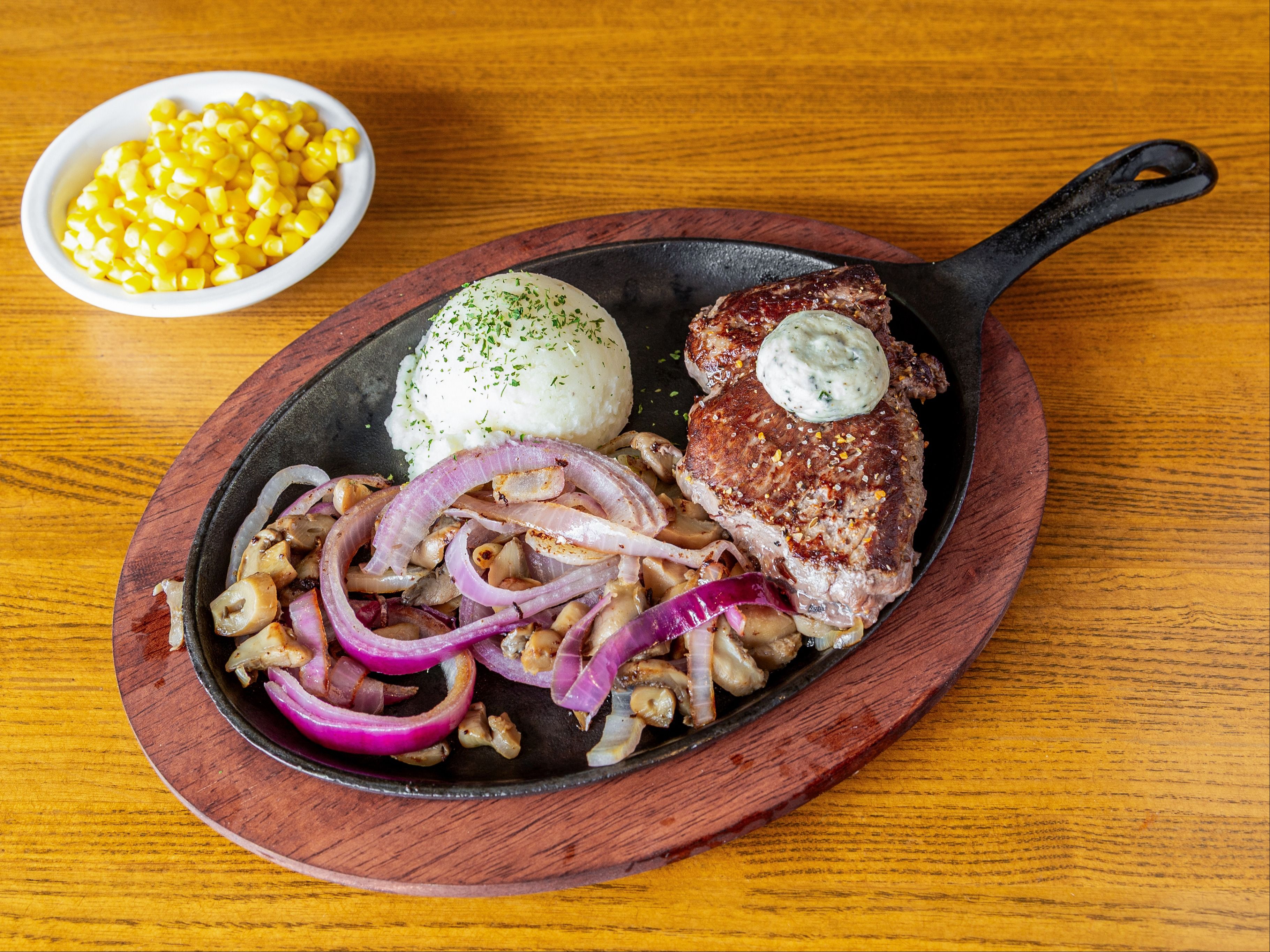 Sirloin Skillet Steak.