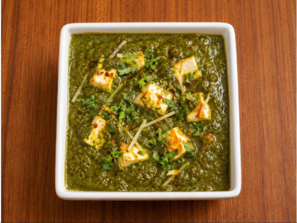 Saag Paneer.