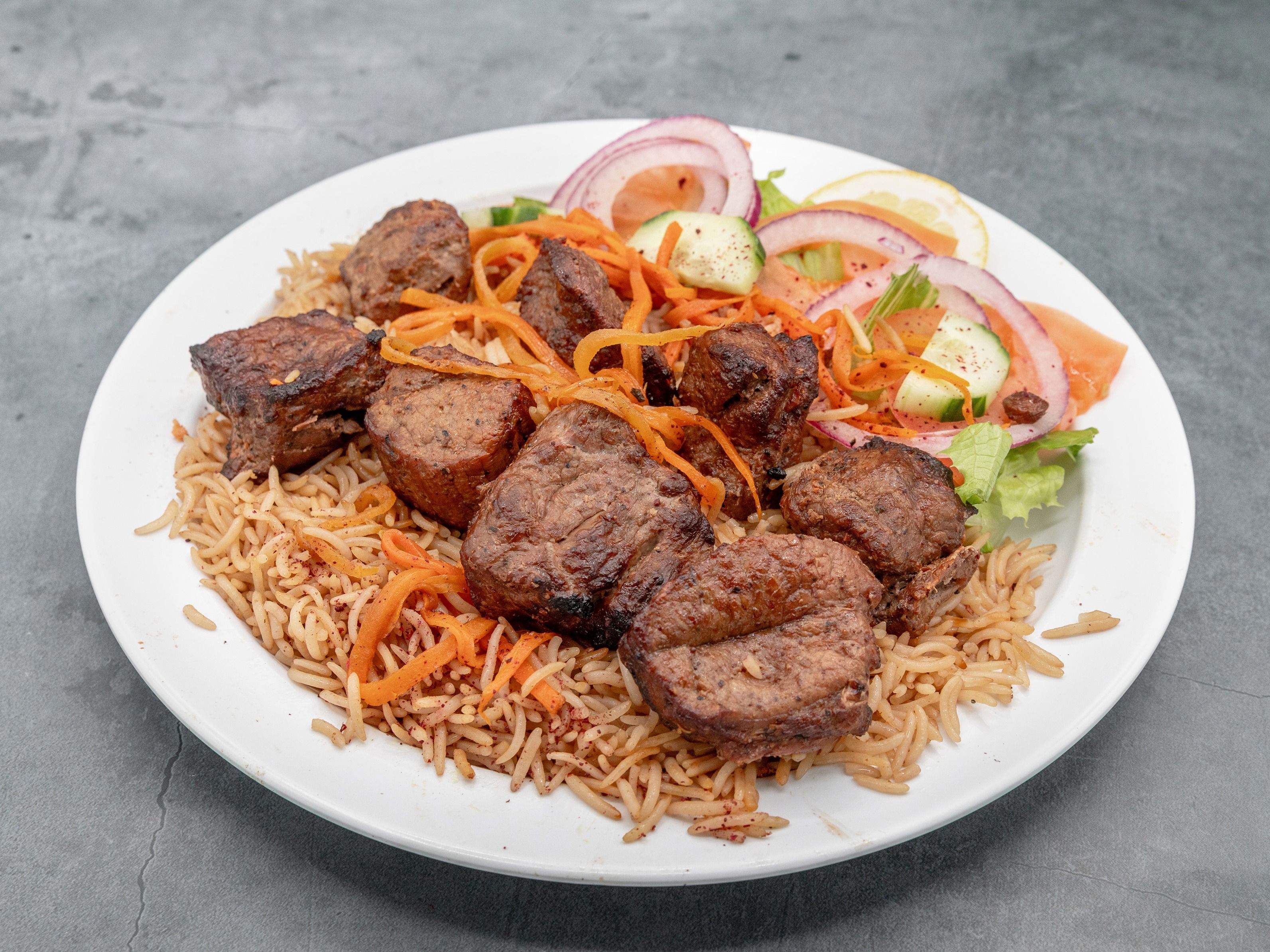 #2 Lamb Tikka Kabob.