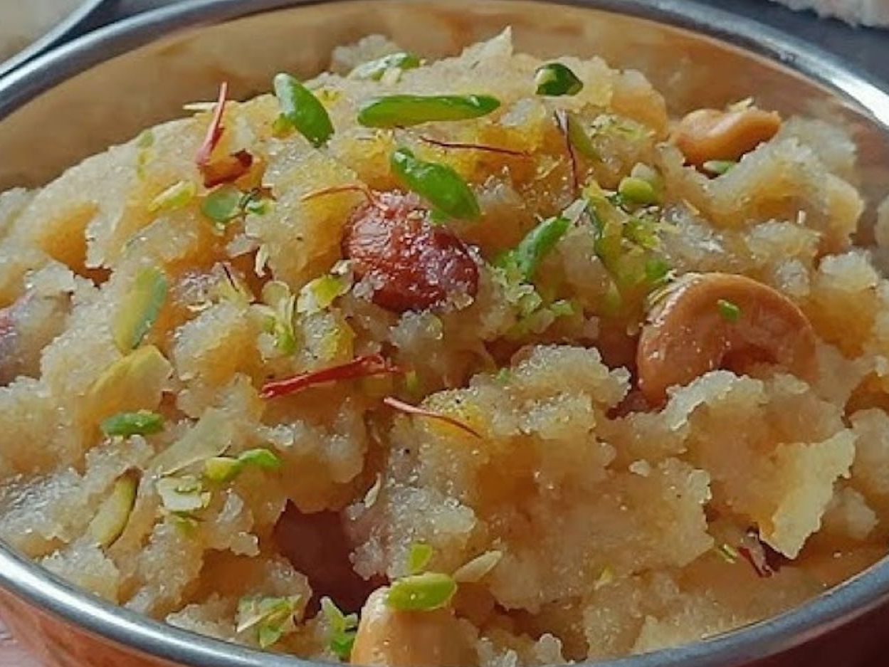 Sooji Halwa.