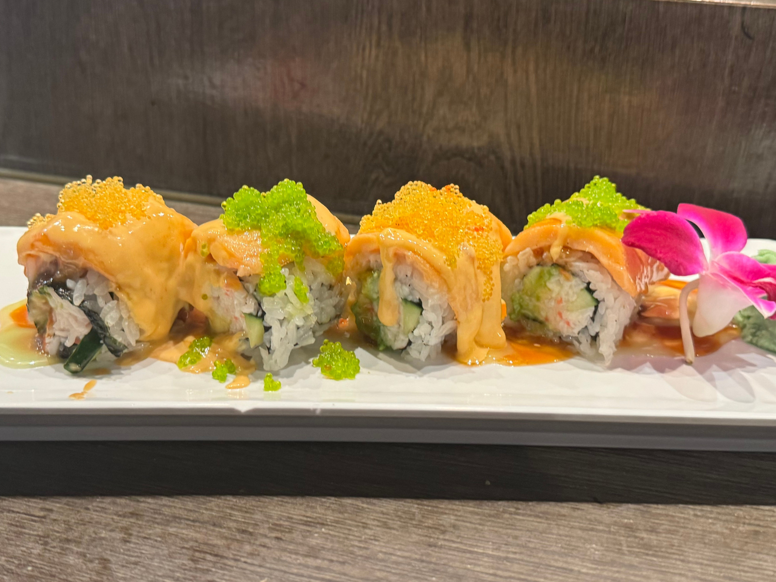 Baked Salmon Roll.