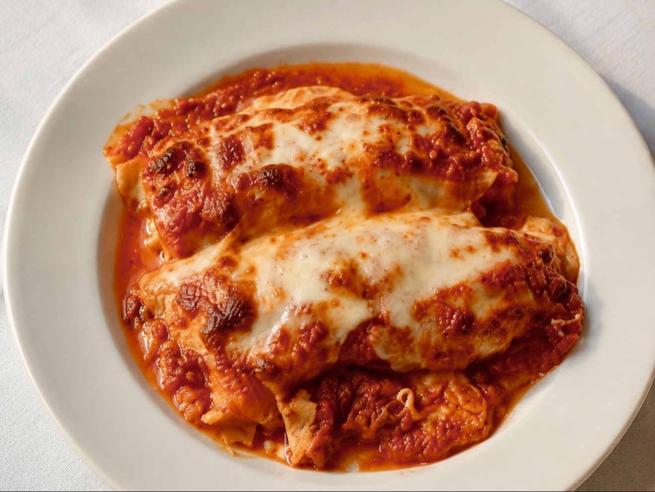 Manicotti.