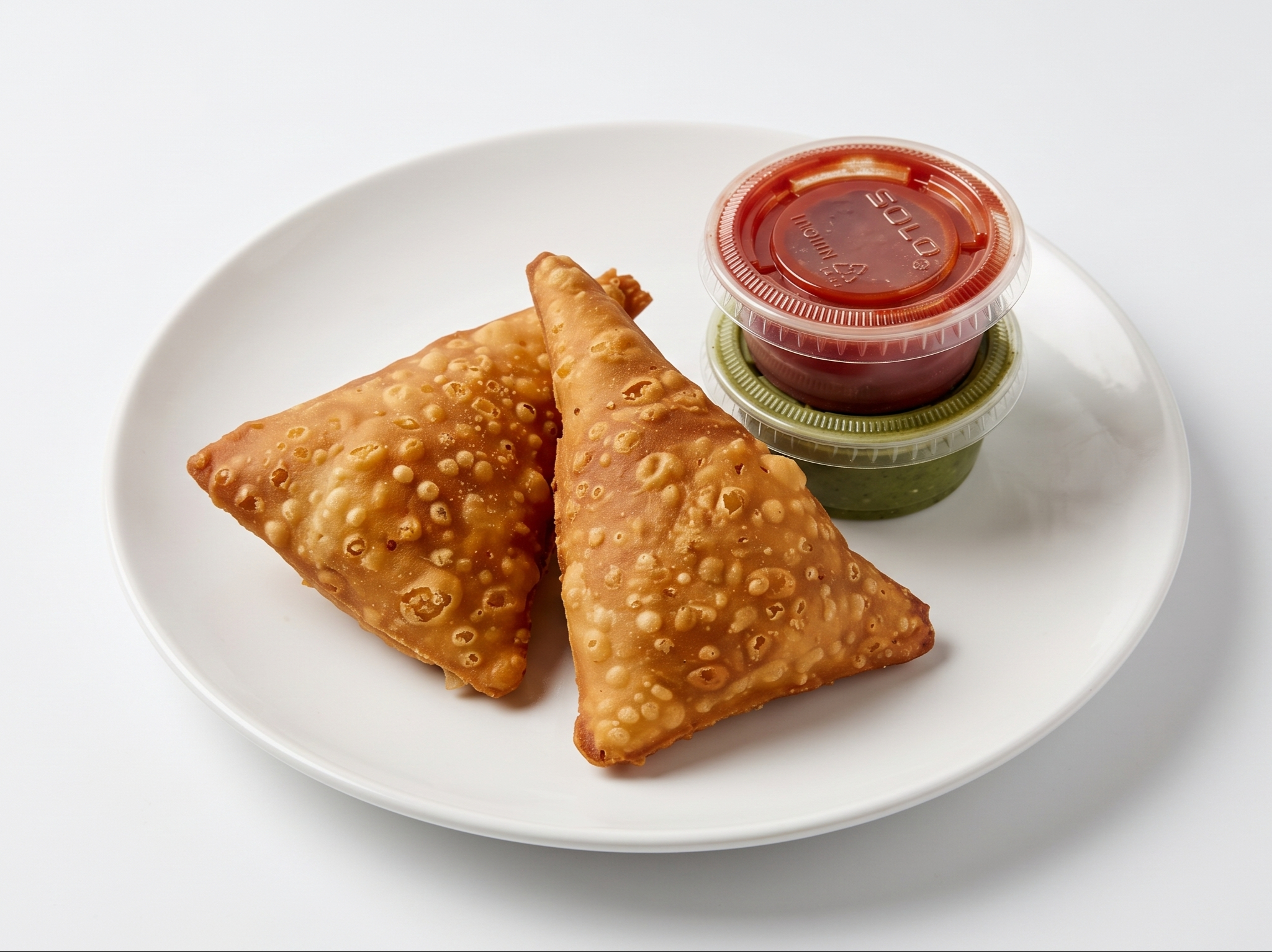 Vegetable Samosas (Two)