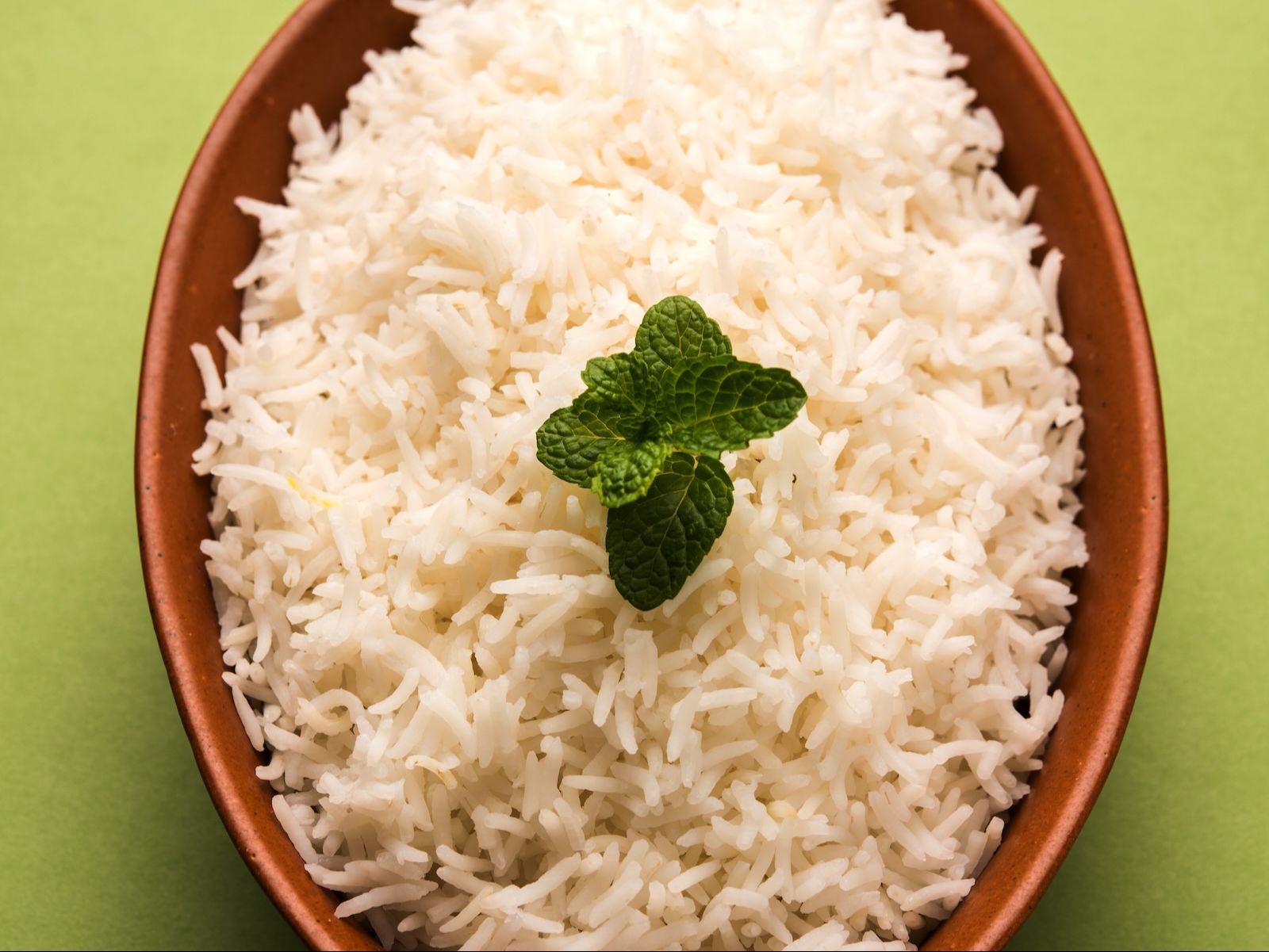 Plain Basmati Rice.