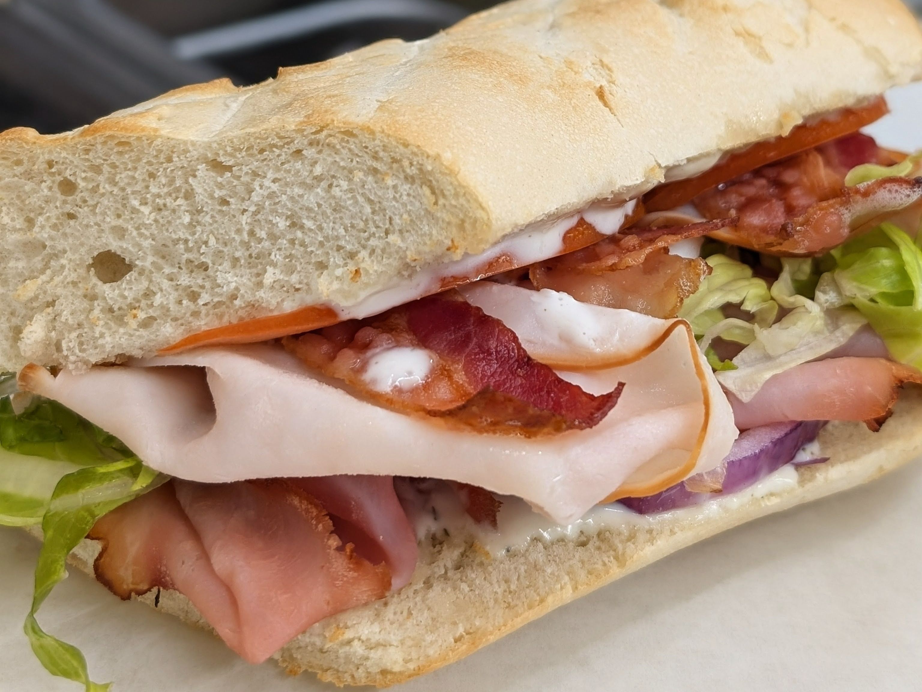 Honey Ham, Turkey & Bacon Large.