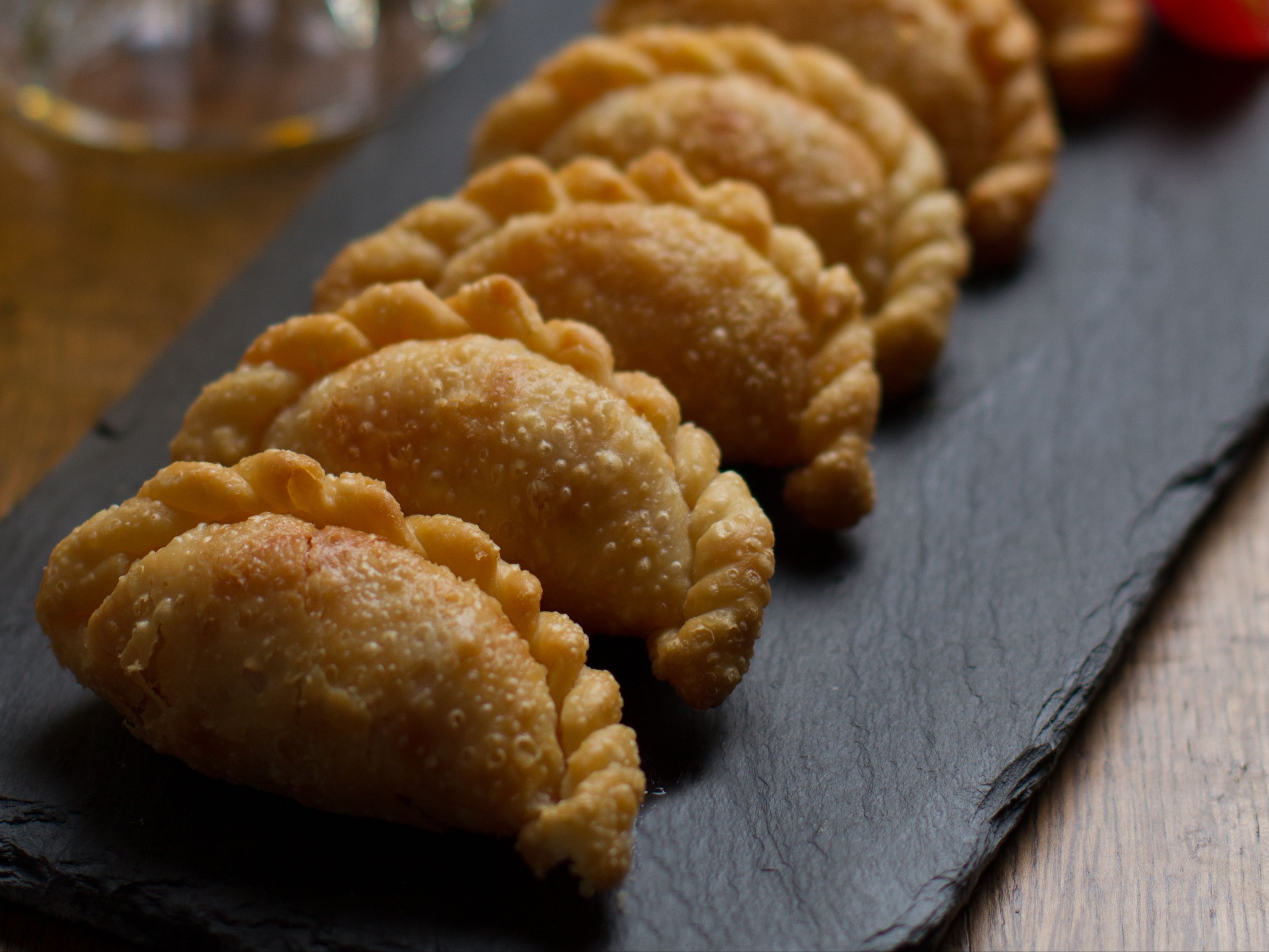 Mini Chicken Empanadas.