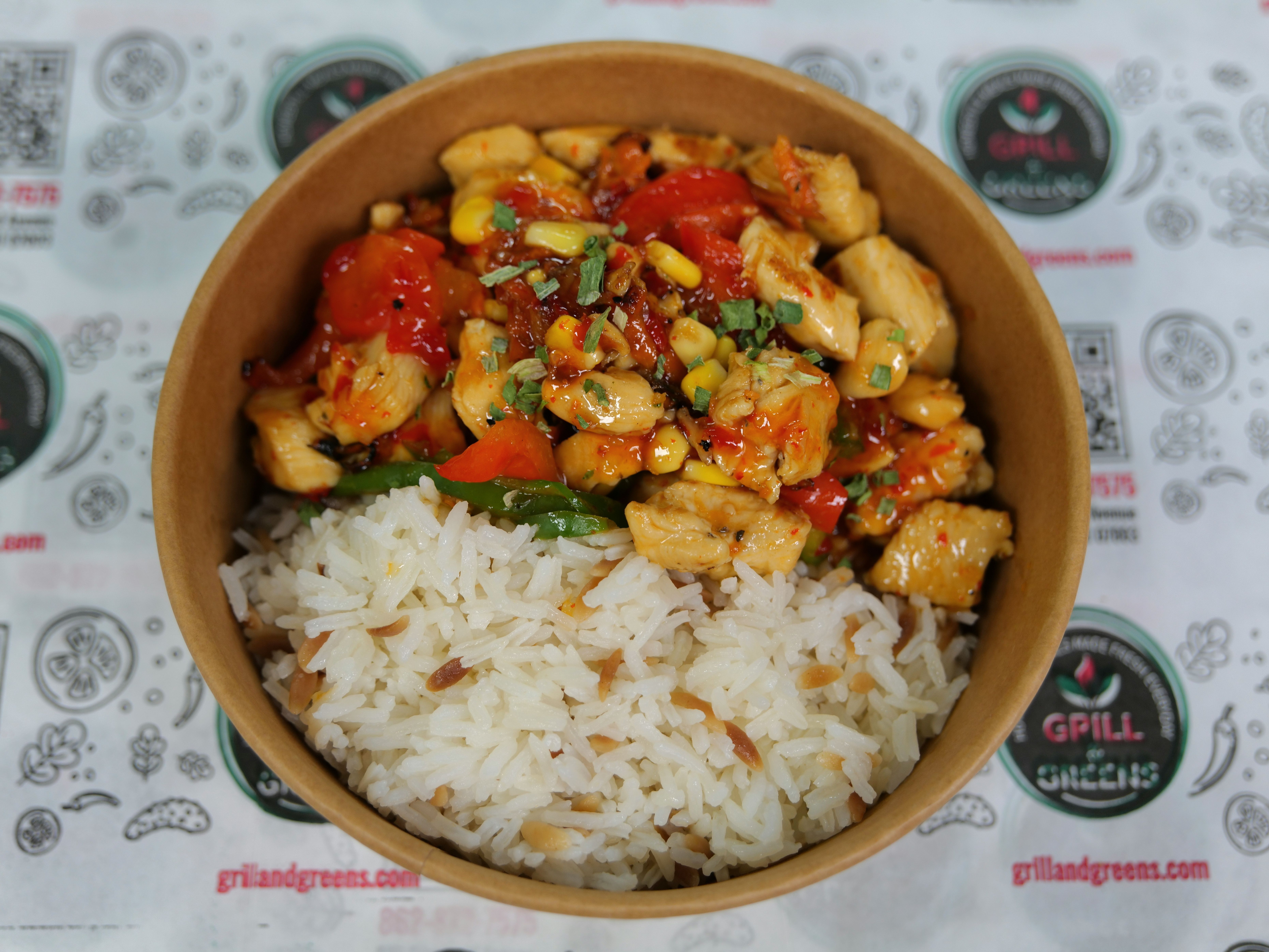 Chicken With Sweet Chili Sauce(Serve 5-7).