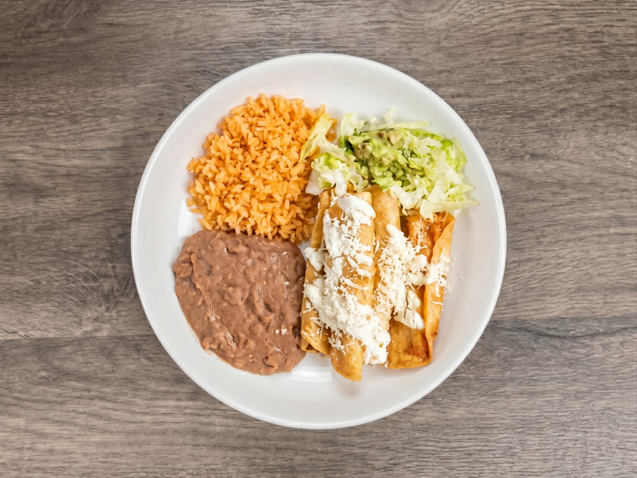 Flautas Dinner