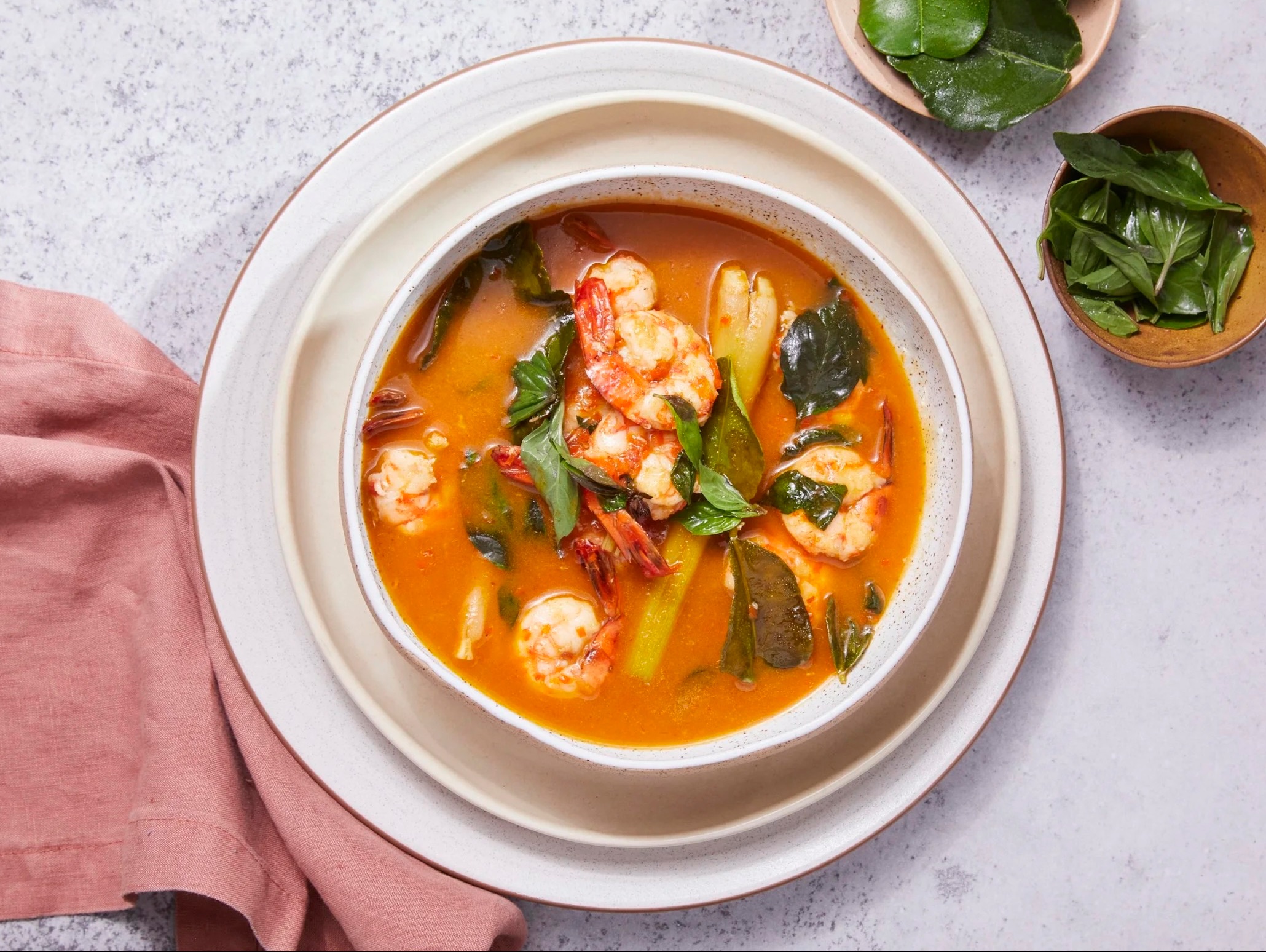 Shrimp Red Curry.