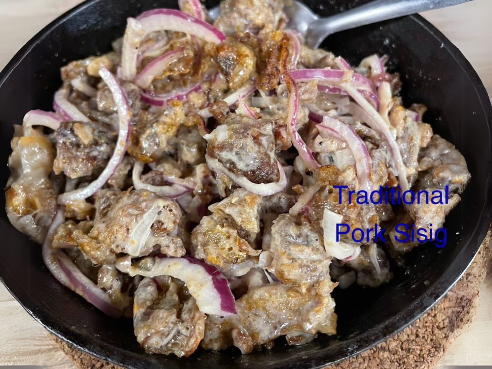 Traditional Pork Sisig (Snout & Ears)