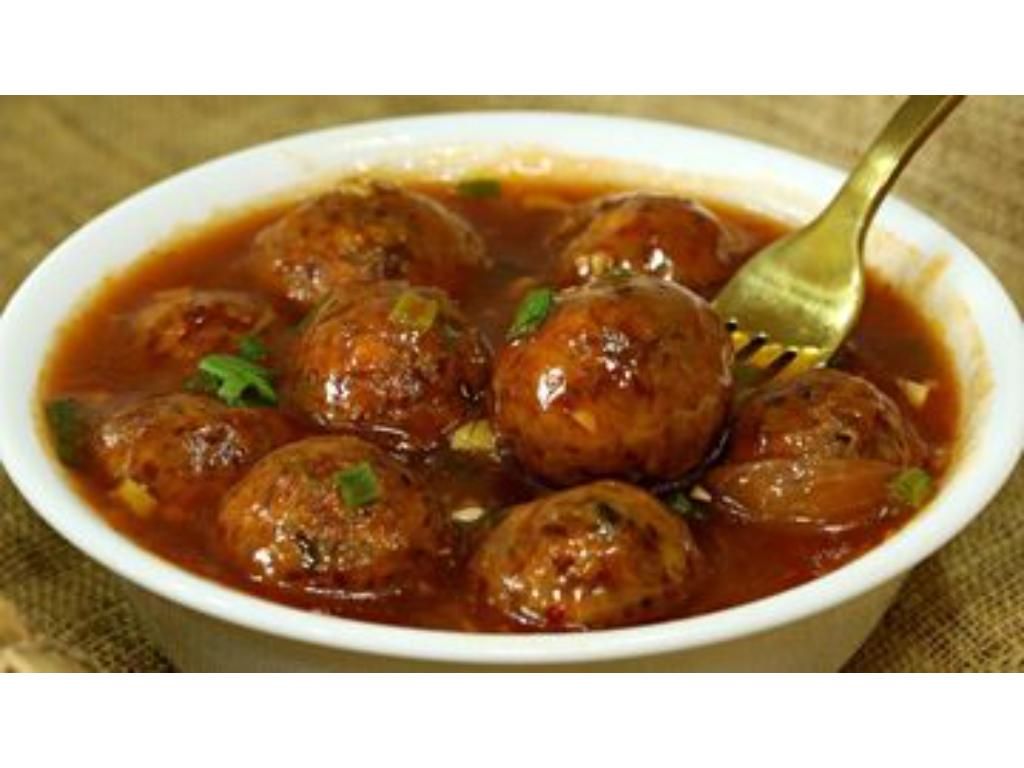 Veg Ball Manchurian.