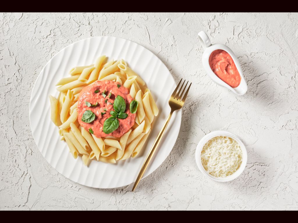 Rigatoni Vodka.