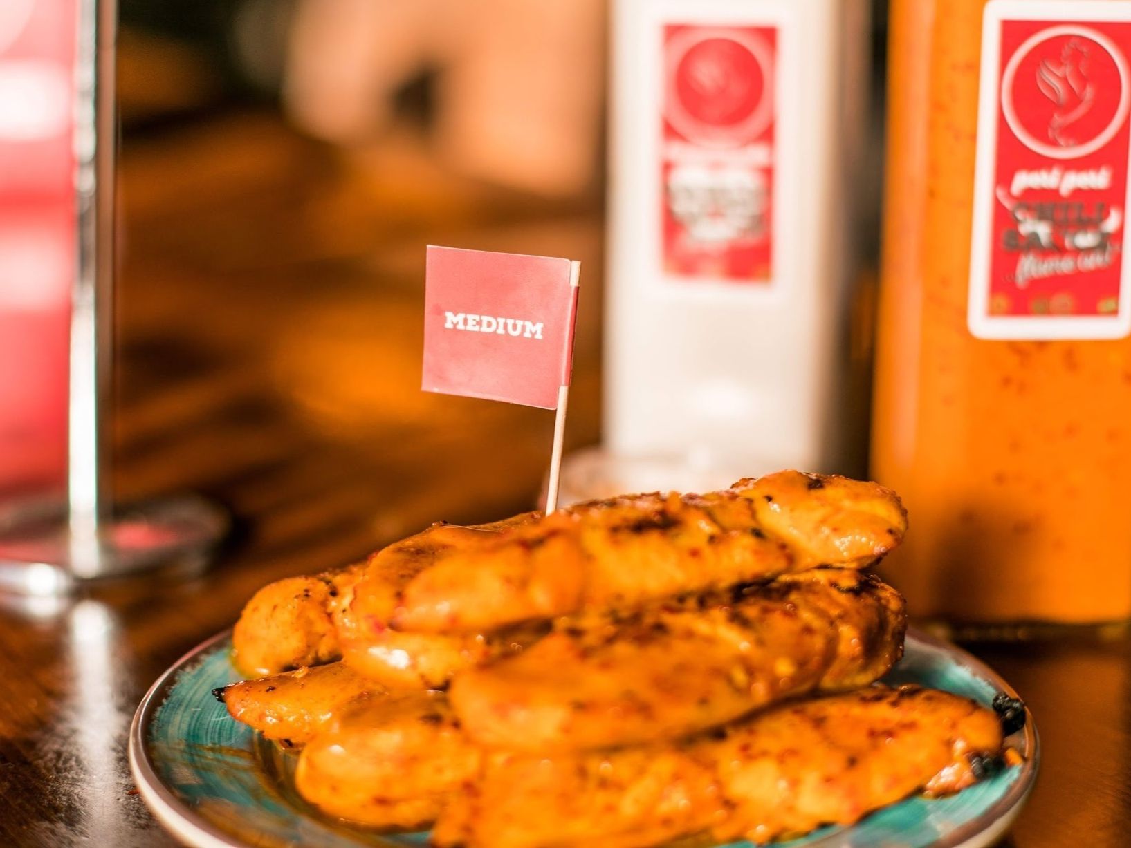 Chicken Tenders With Large Side.