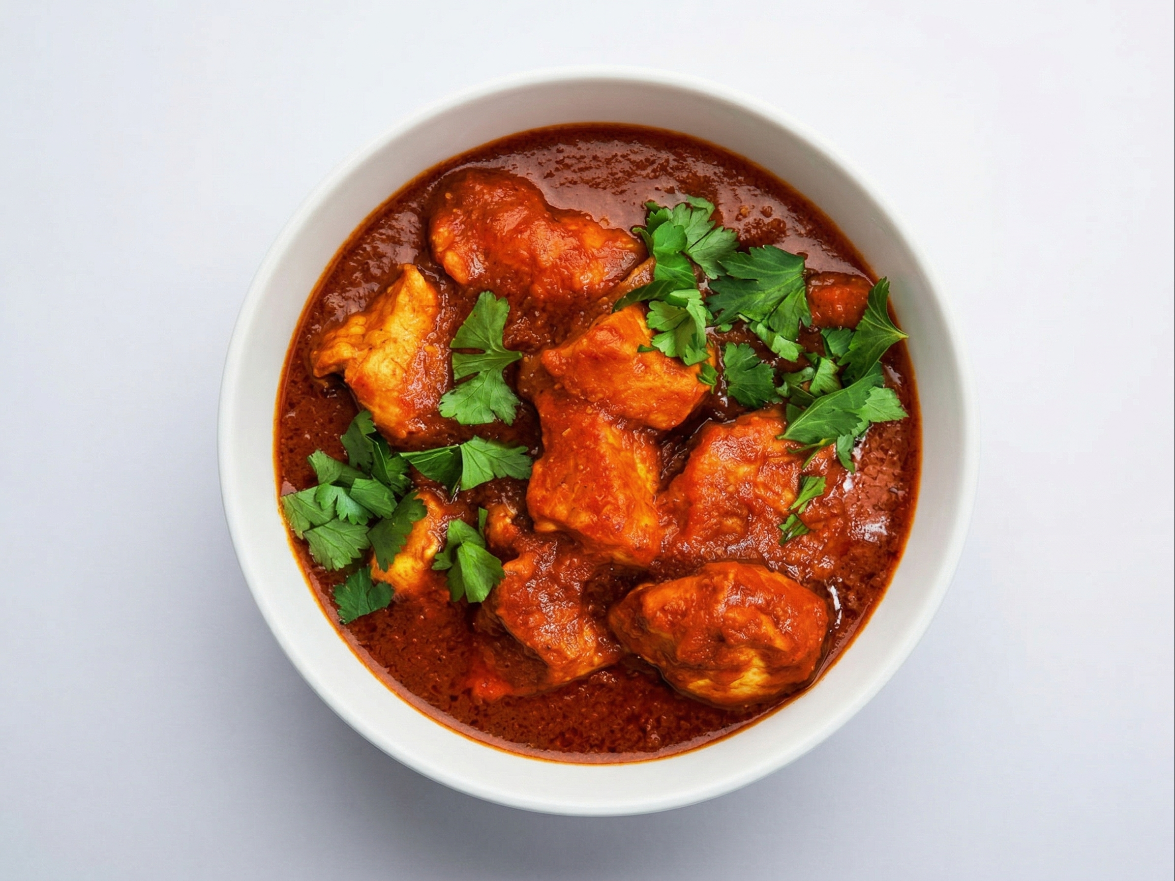 Chicken Vindaloo (GF, NF, DF).