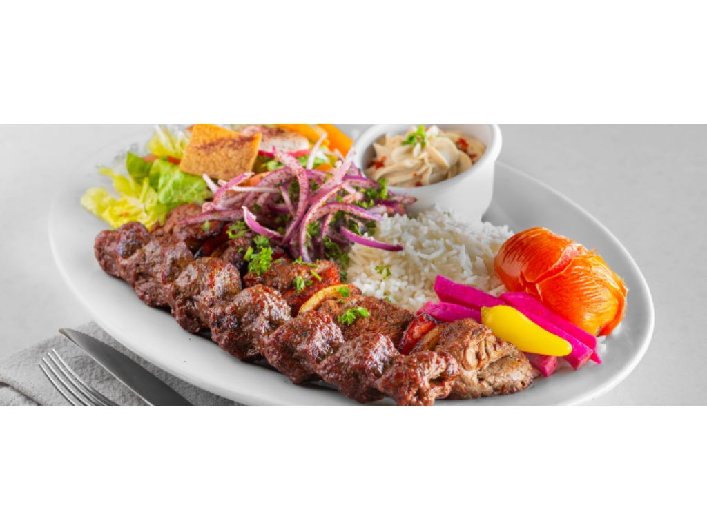 Angus Beef & Luleh Kabob Combo.