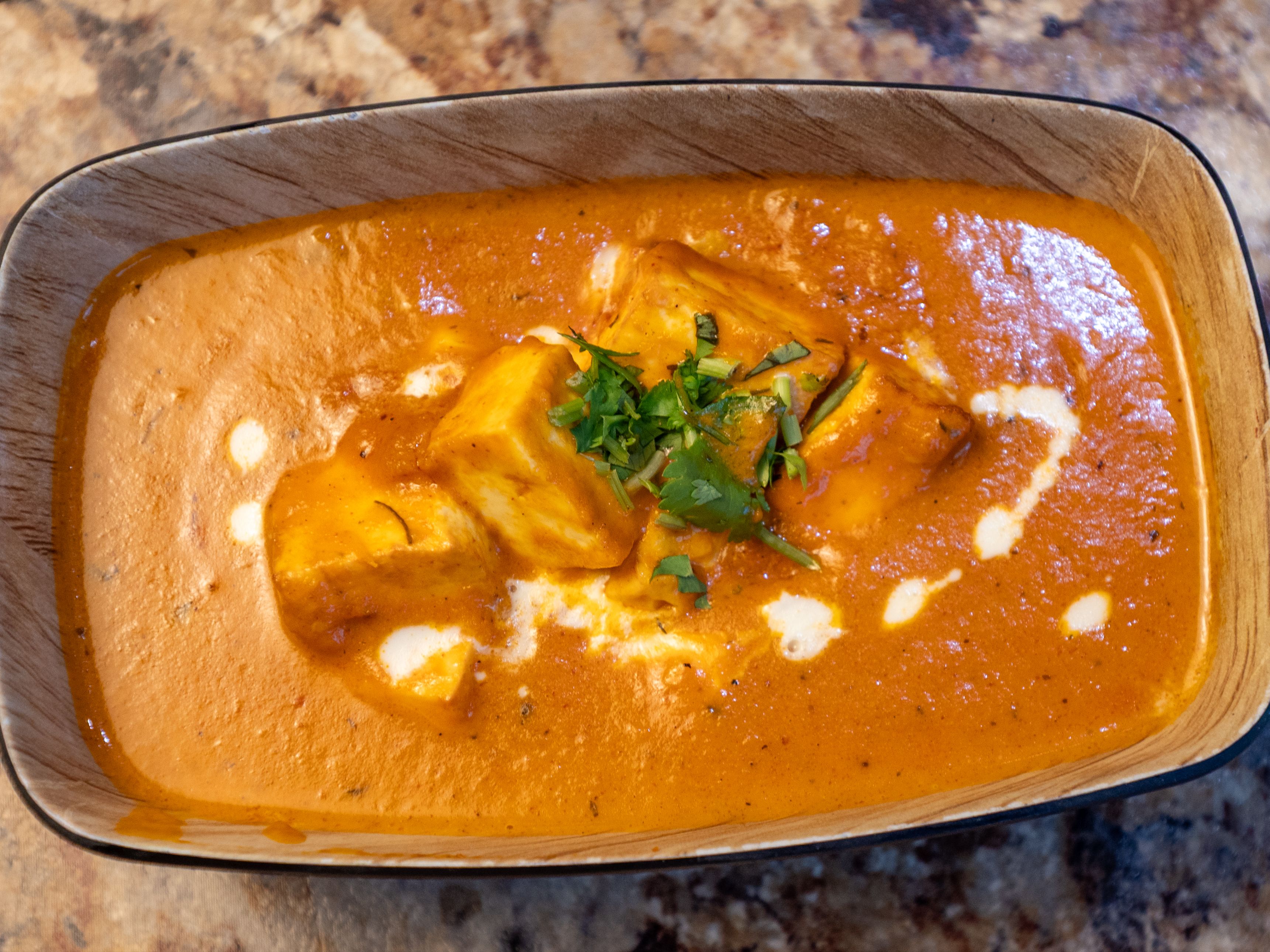 Paneer Butter Masala.