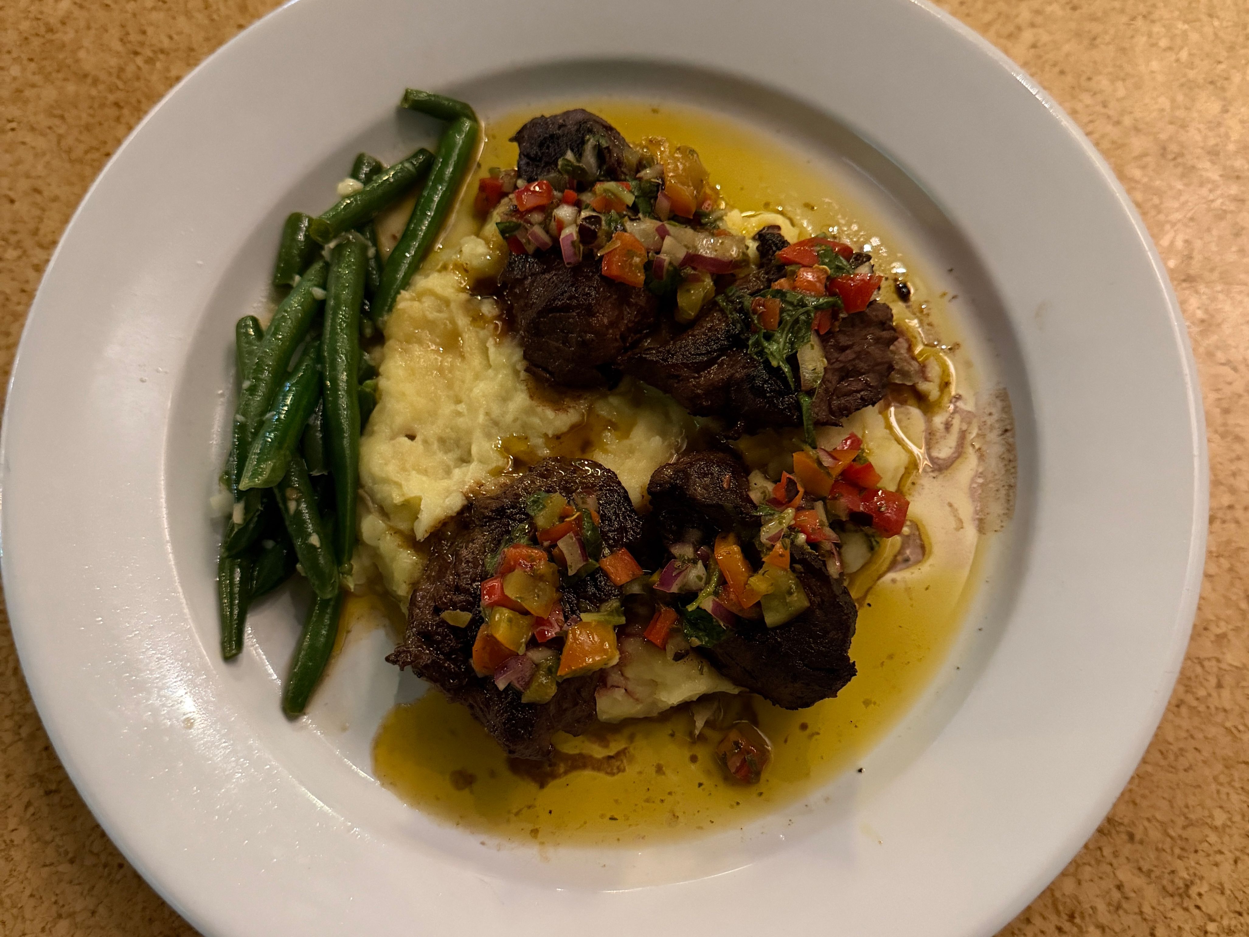 Chimichurri Steak Tenders.