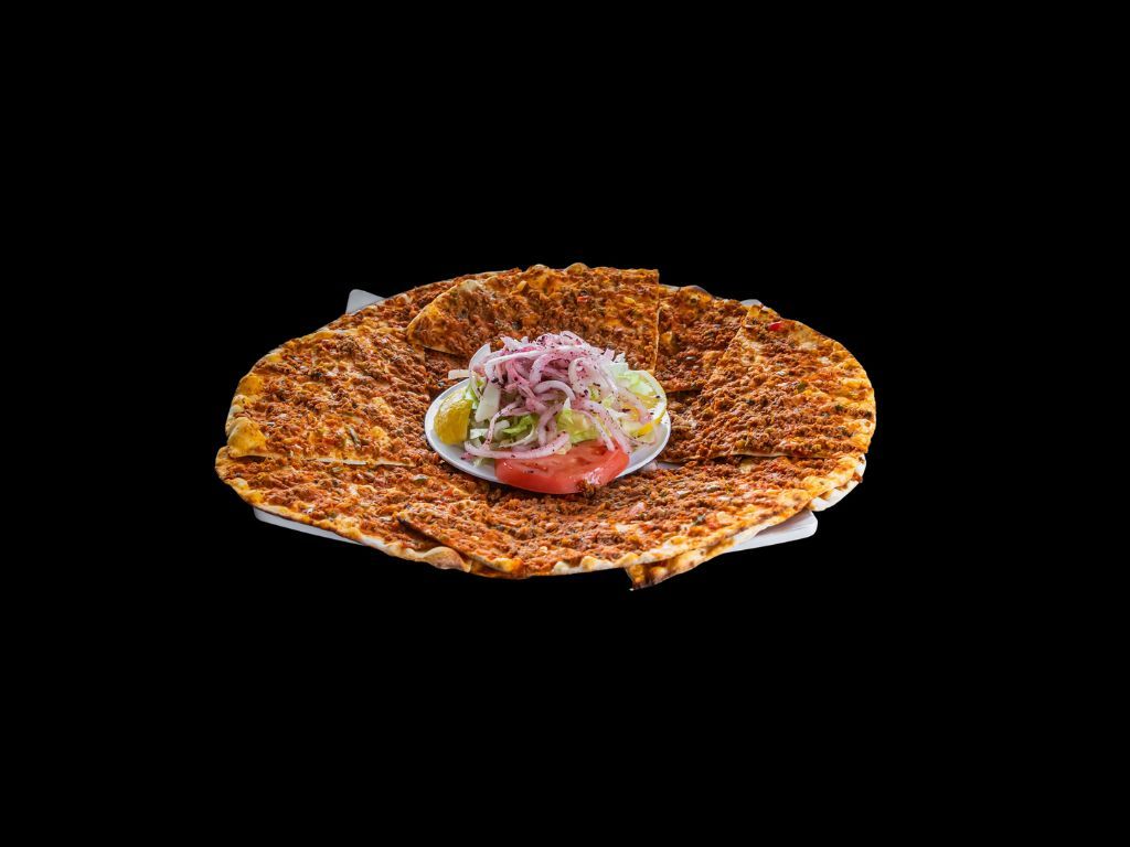 Spicy Lahmajun Entree (3 Pieces).