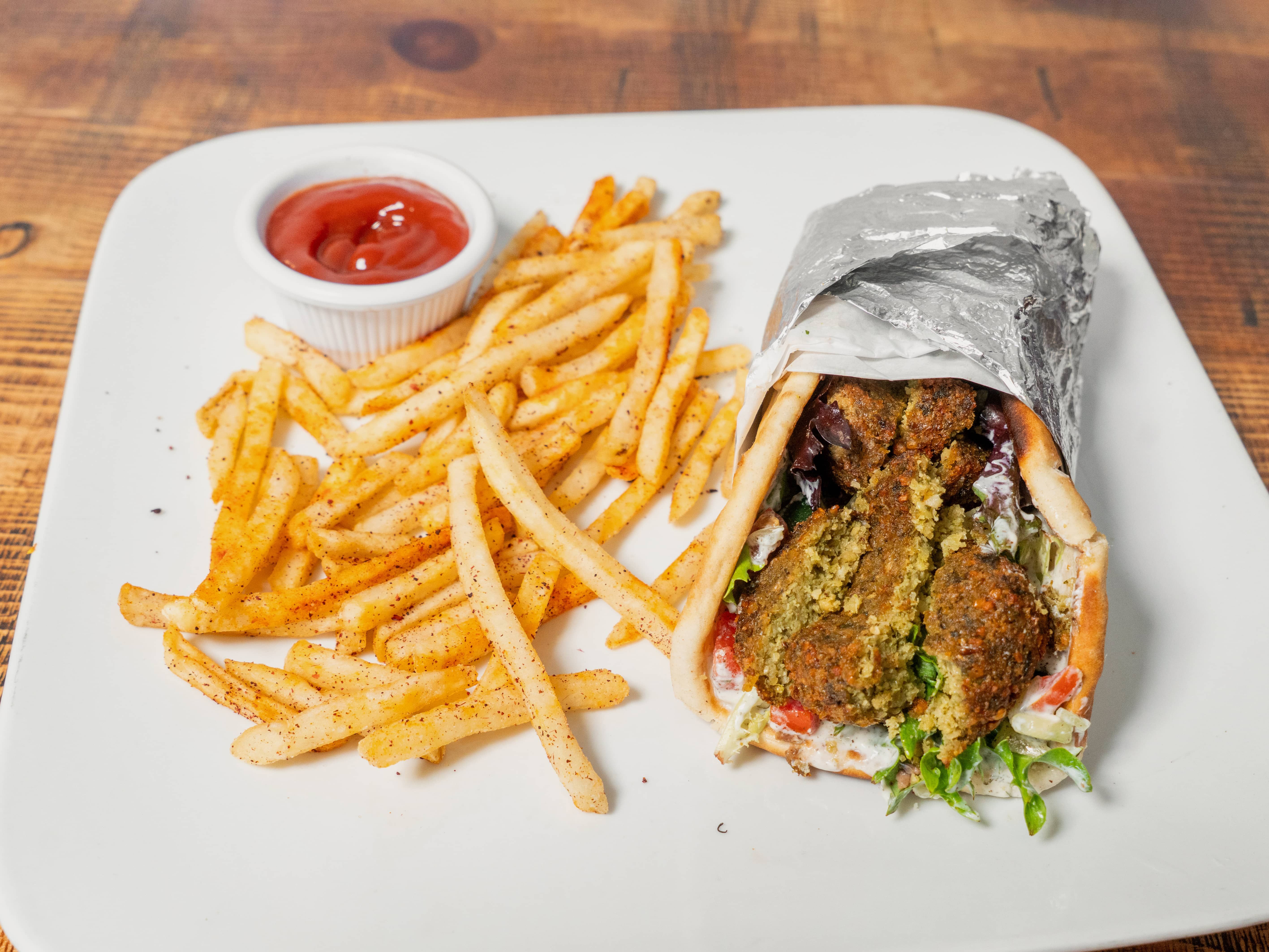 Falafel Gyro.