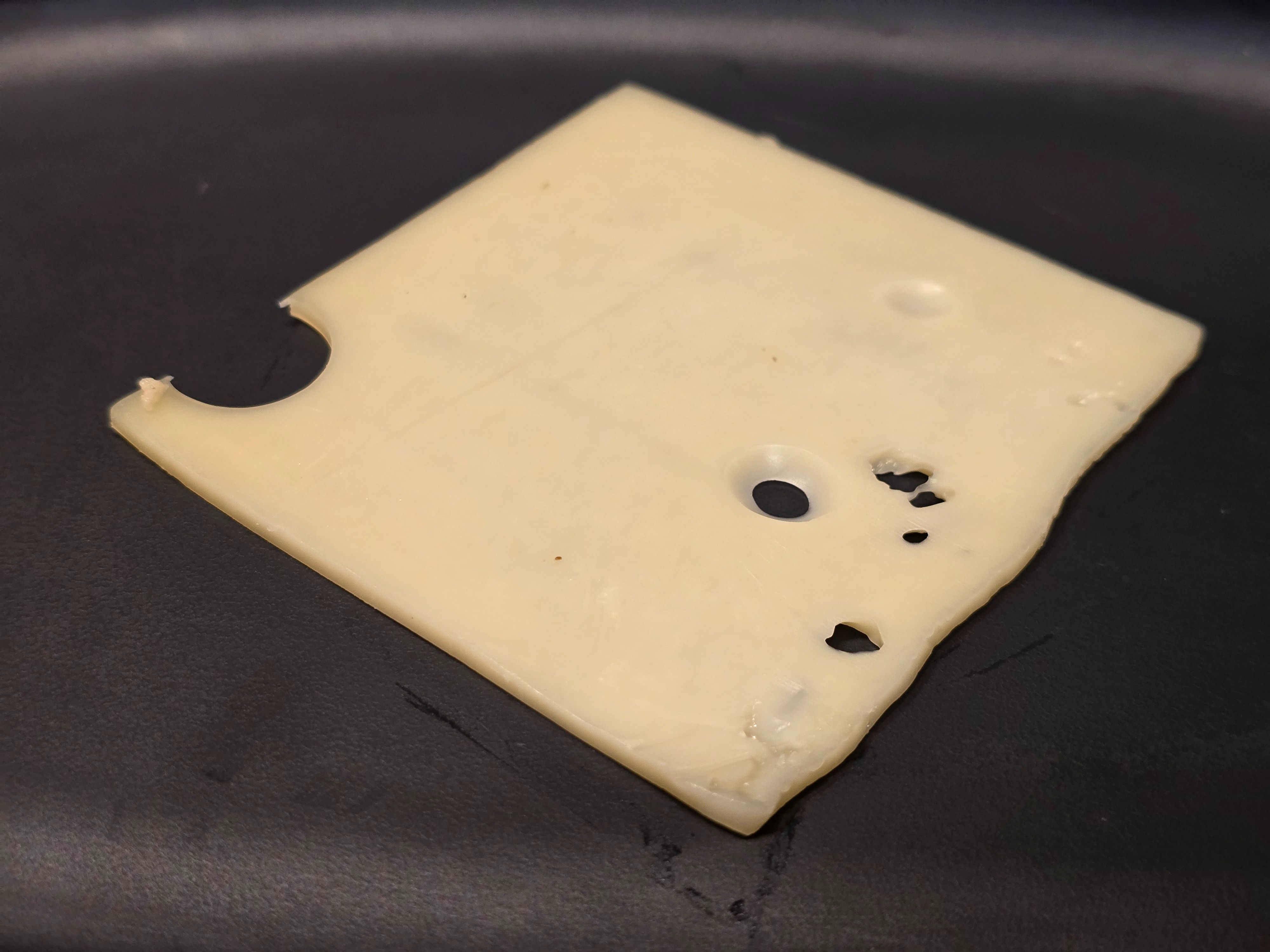 Extra Swiss Cheese.