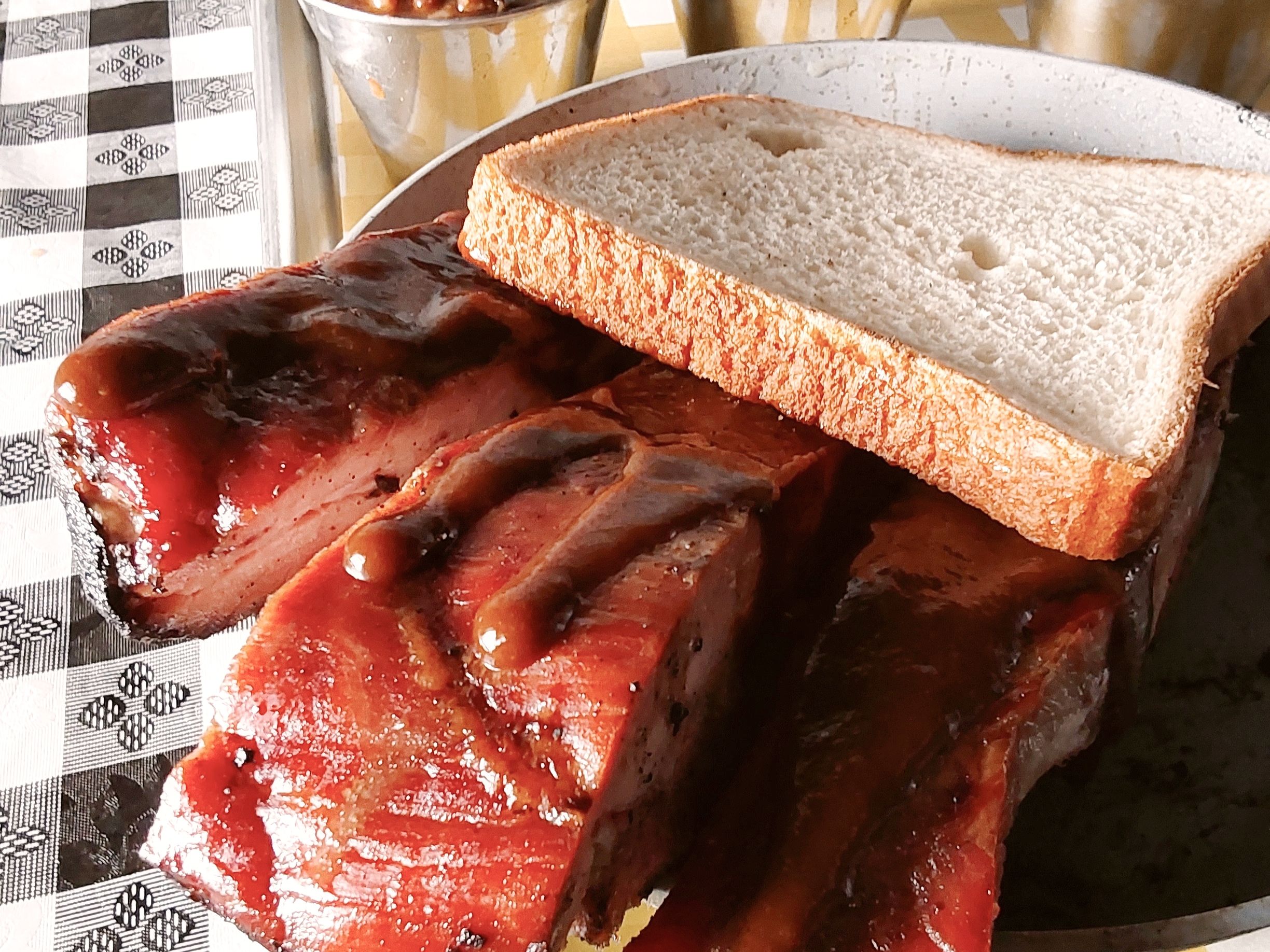 Rib Sandwich.