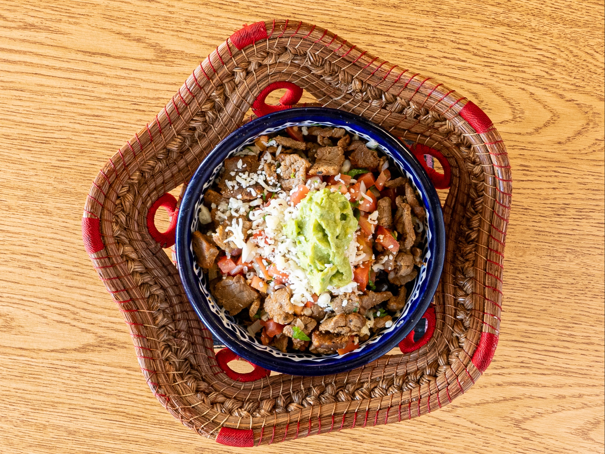 Pastor Burrito Bowl.