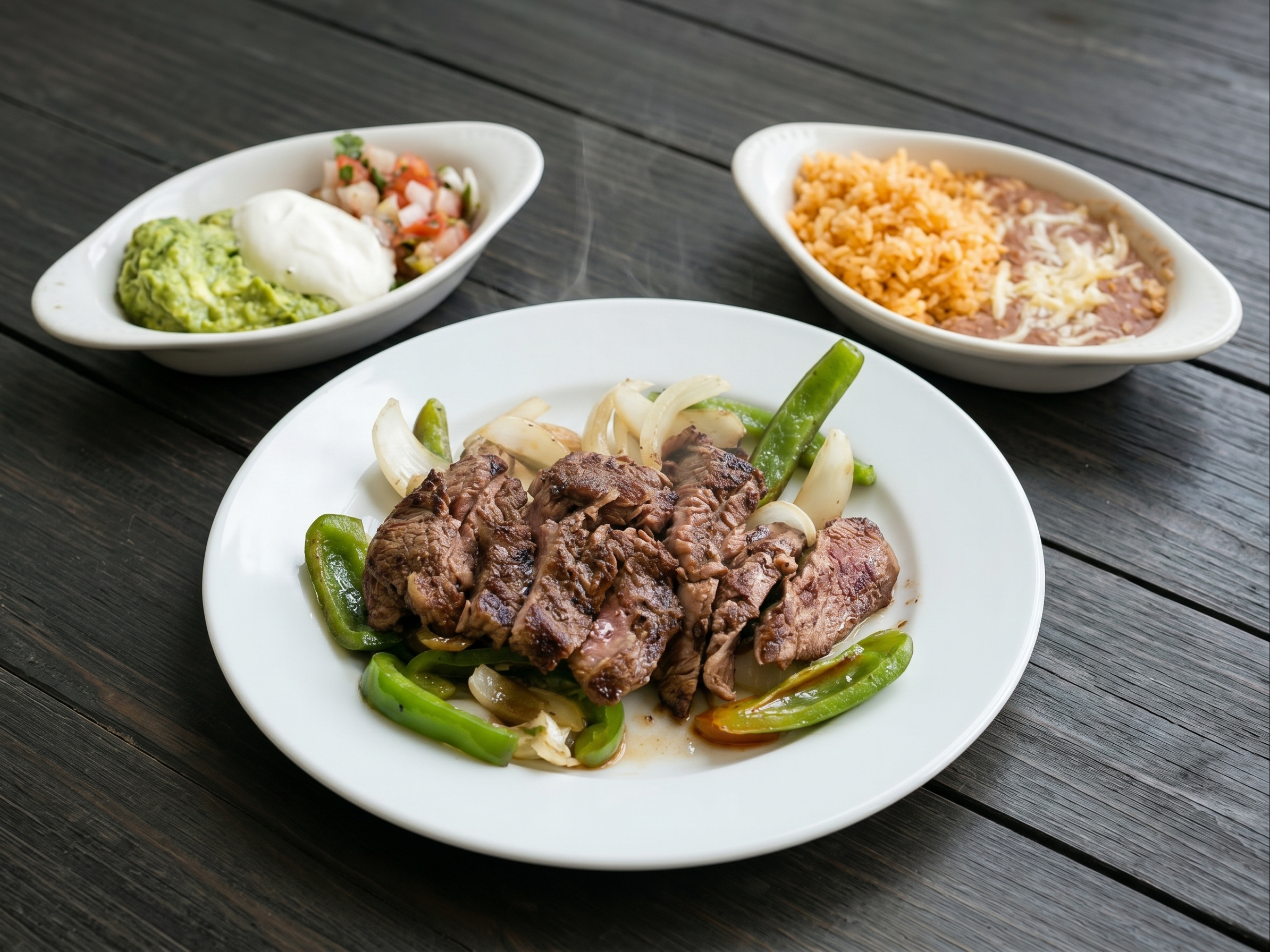 Steak Fajitas.