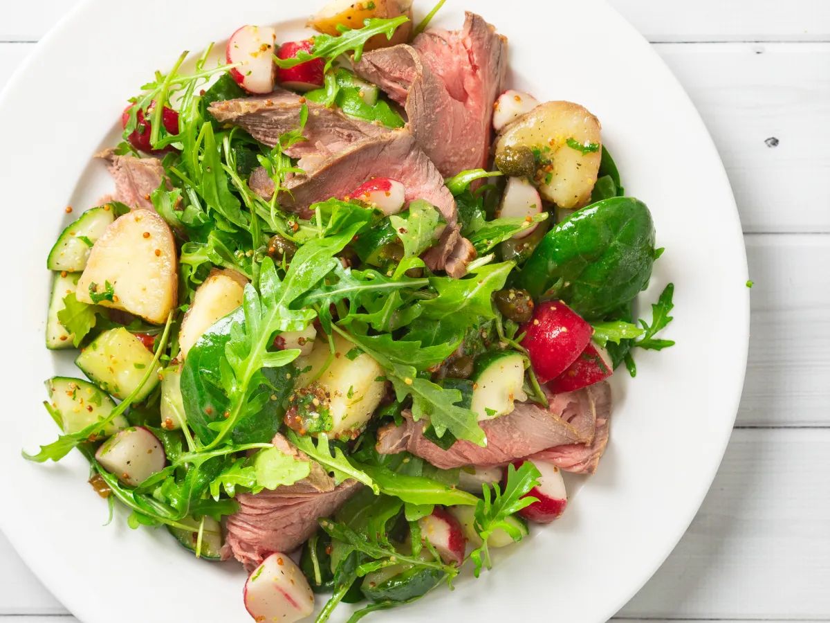 Roast Beef Salad.