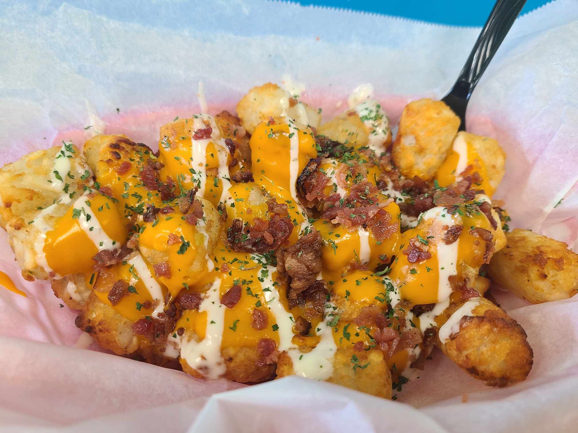 Loaded Cheese Fries/Tots.