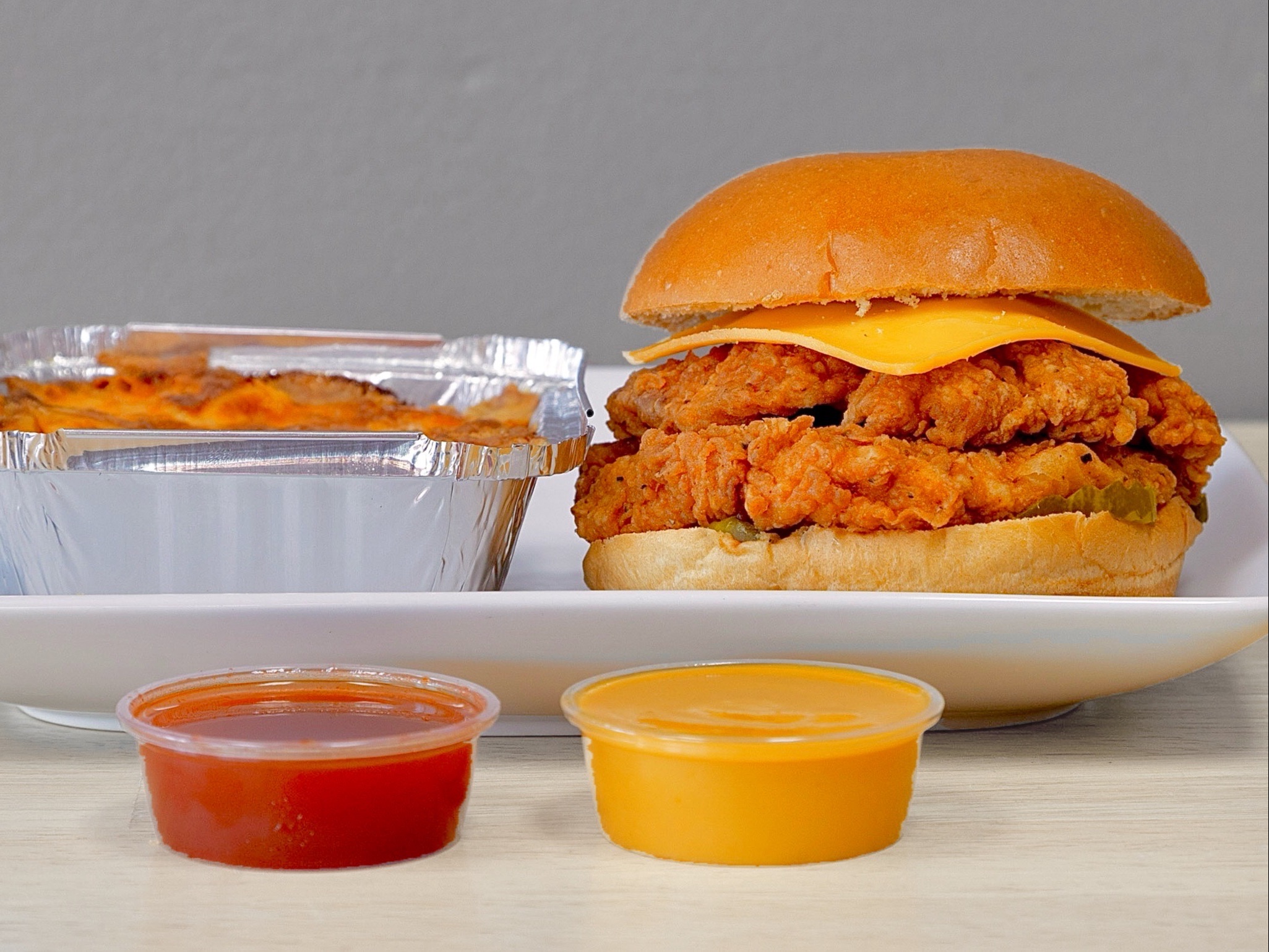 Spicy Chicken Sandwich & 1 Side