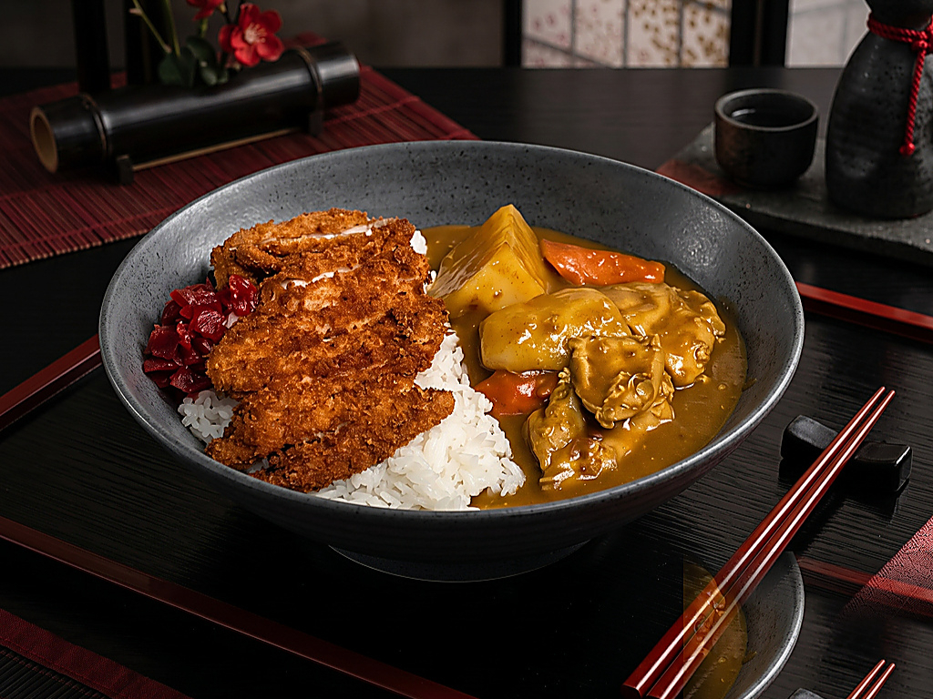 Tonkatsu Curry.
