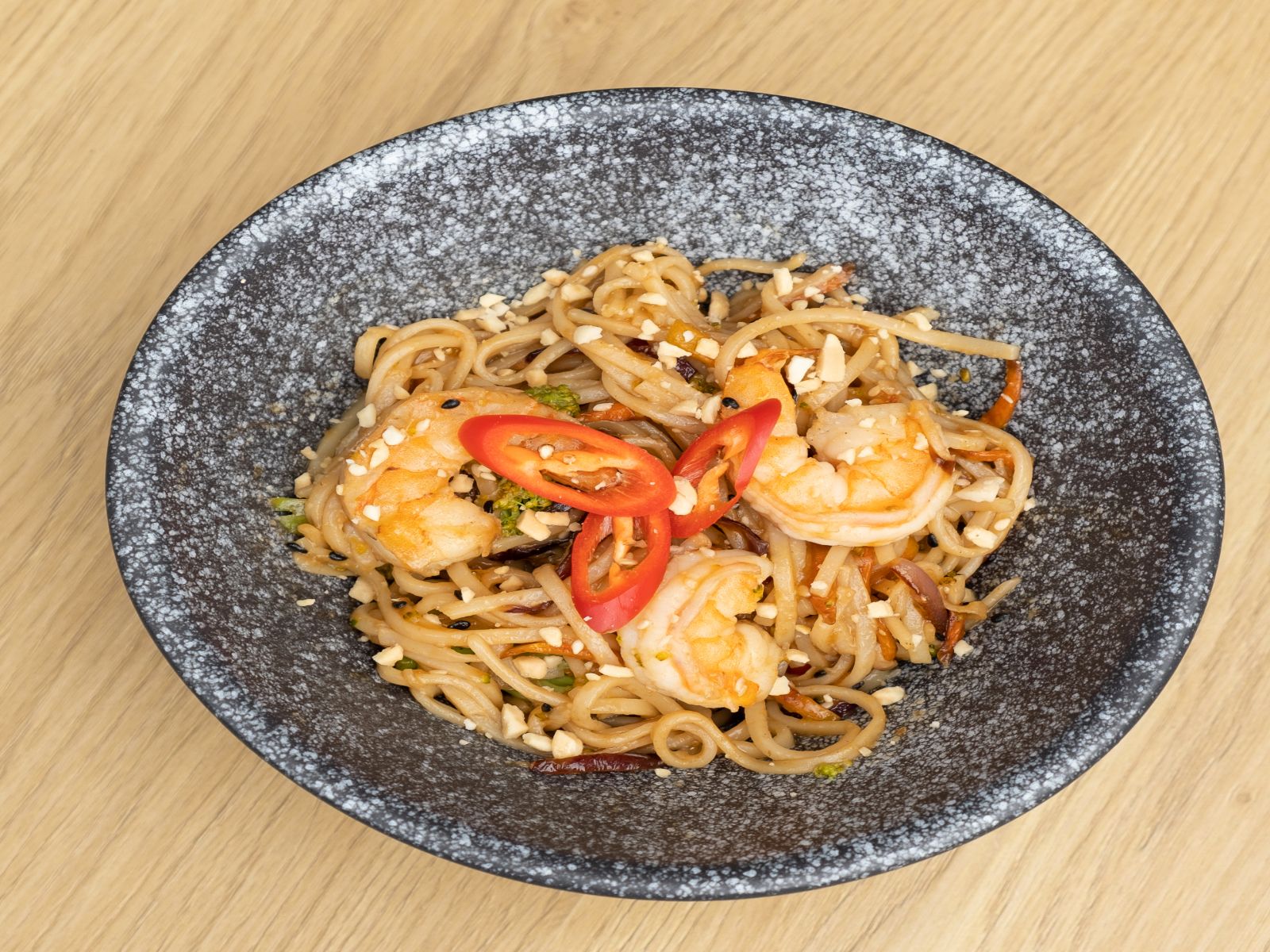 Shrimp Yaki soba/udon(Lg Size)