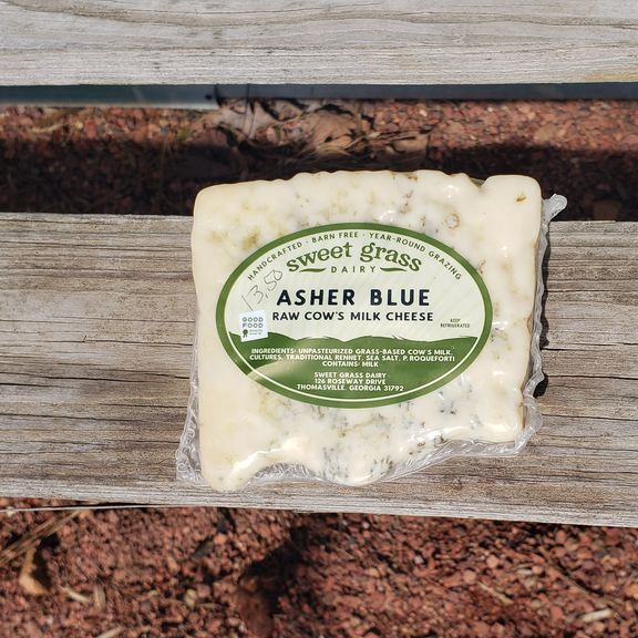 Asher Blue Cheese Sweetgrass Dairy .35 - .39 lbs