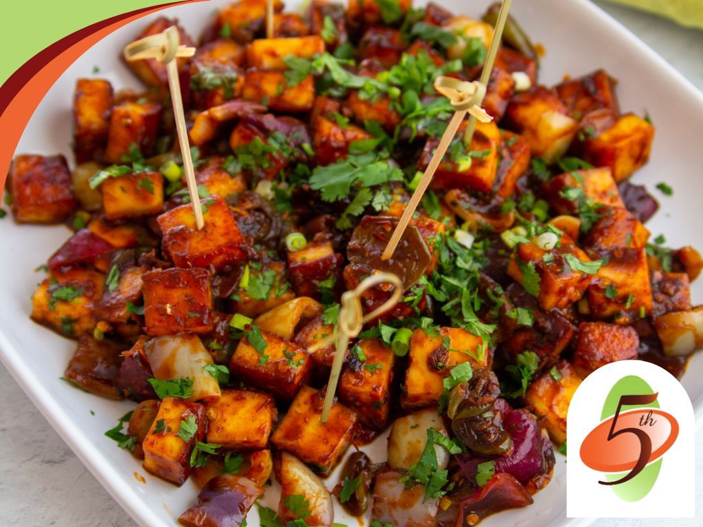 Chilli Paneer.
