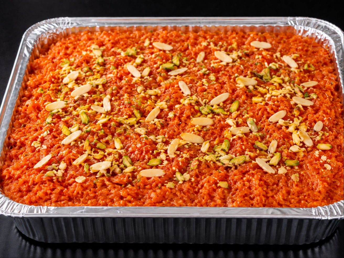 Gajar Halwa Tray.