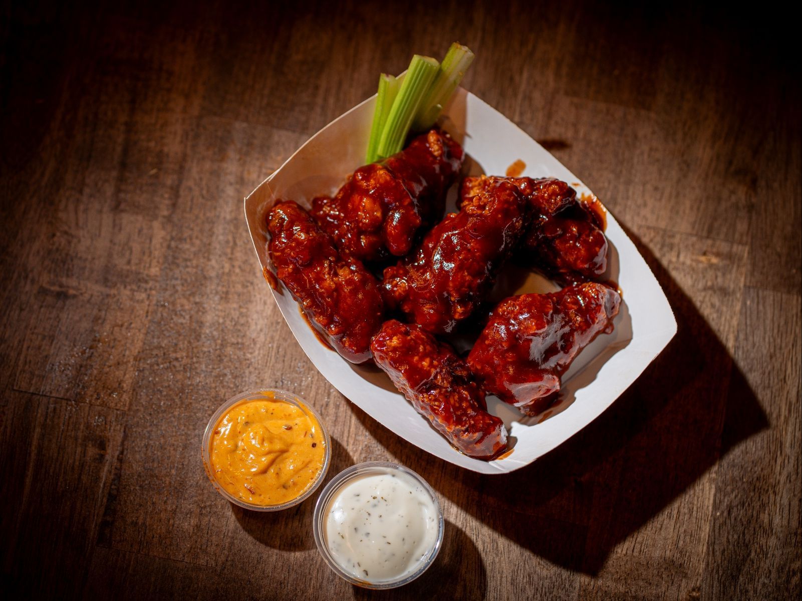 Barbeque Wings (6 pcs).