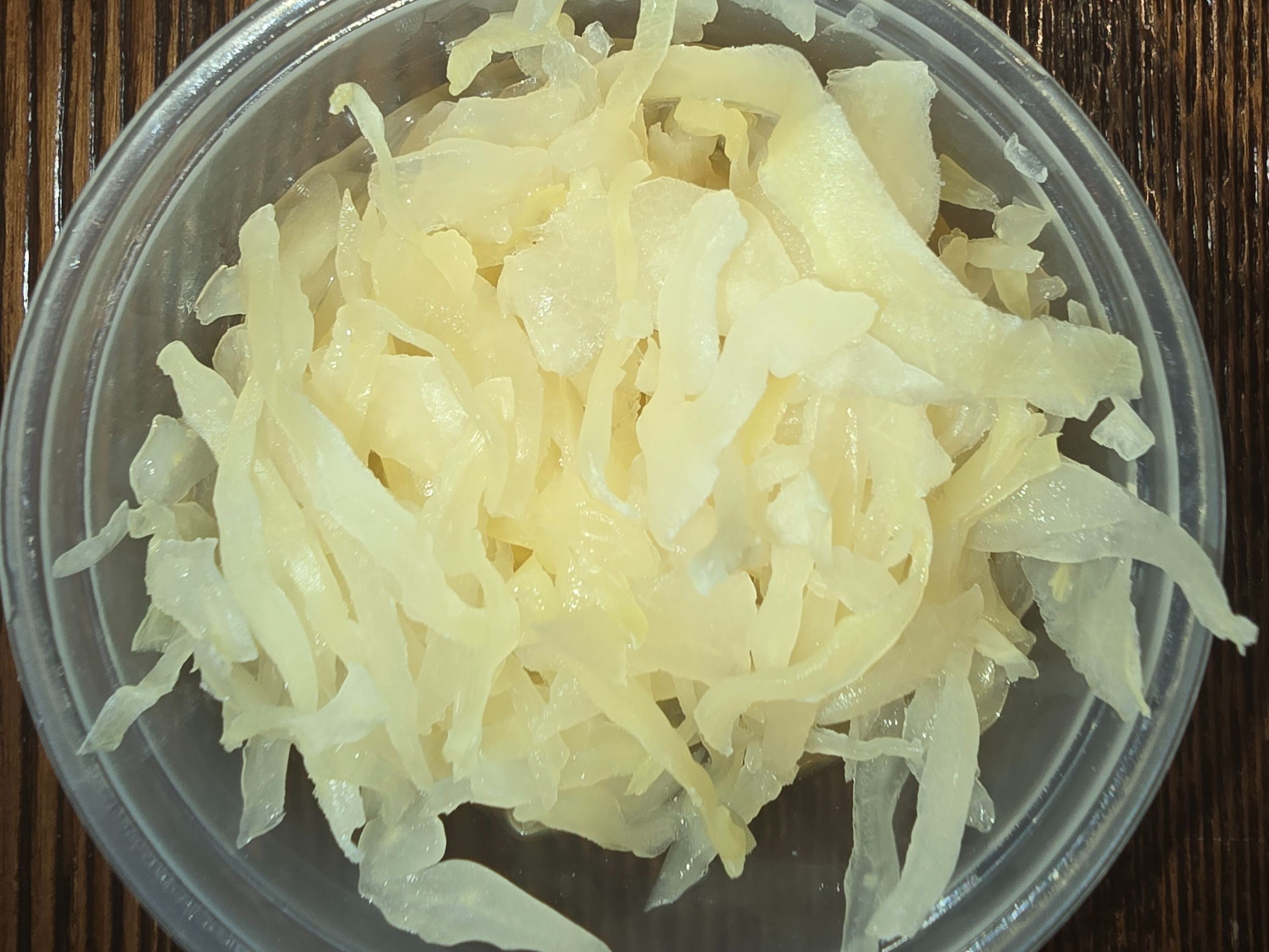 Sauerkraut On The Side.