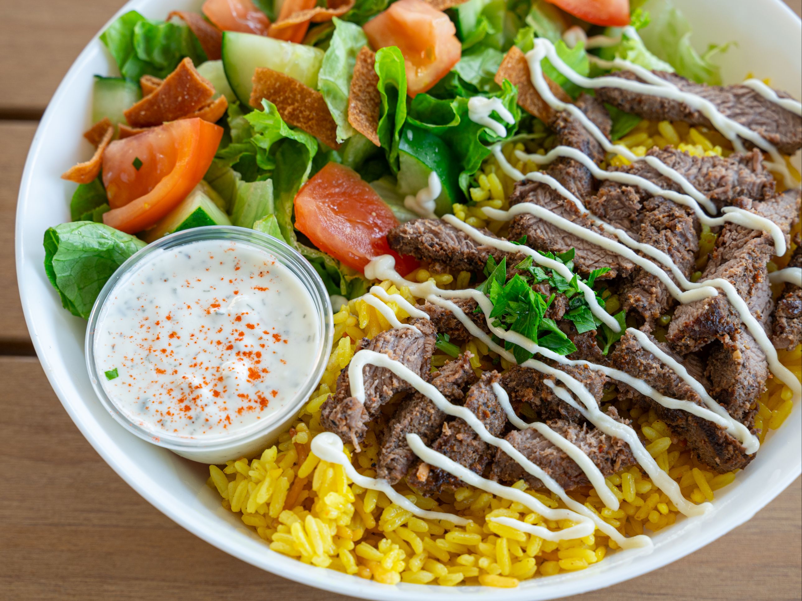 Mediterranean Bowl Special.