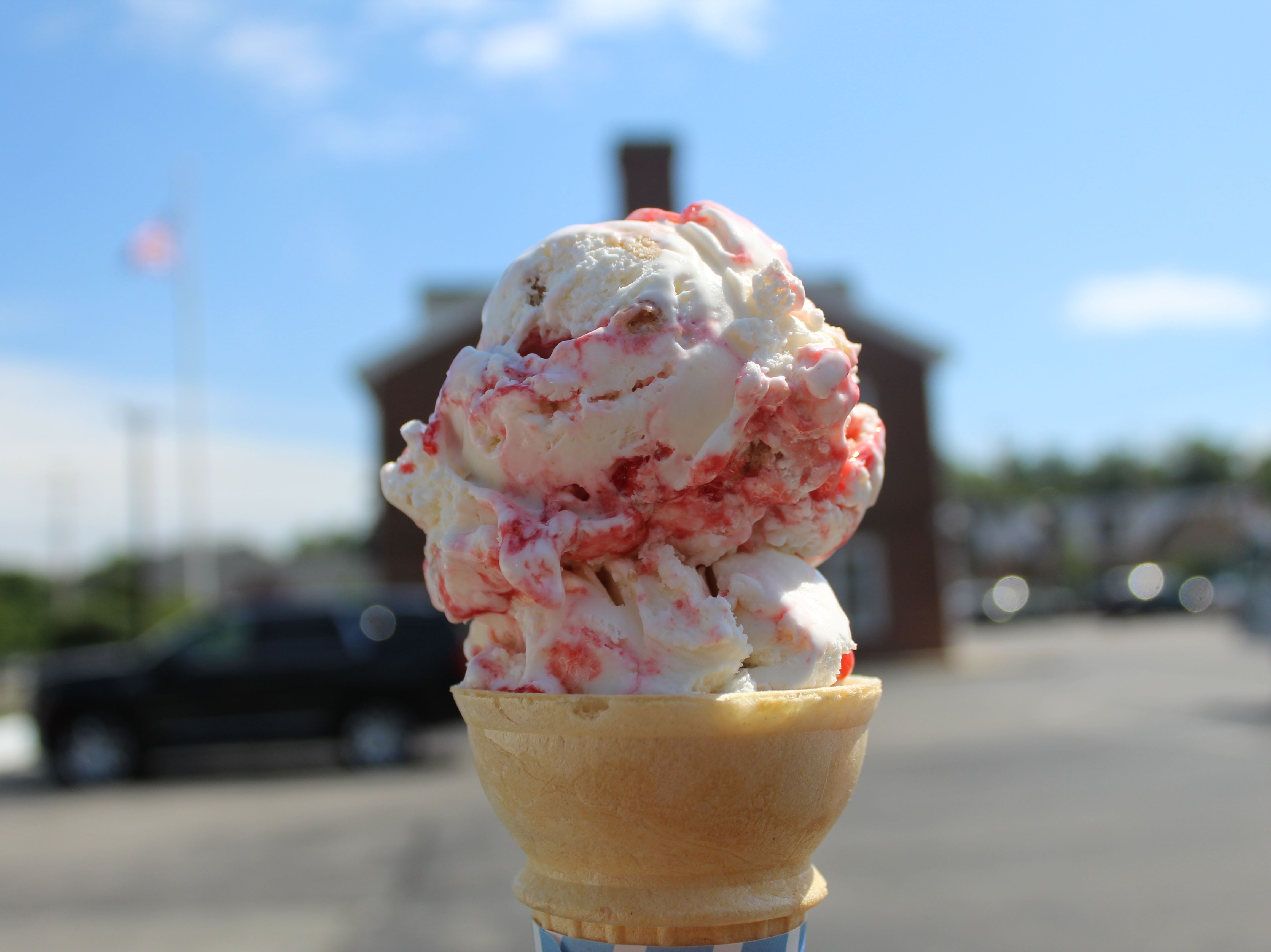Strawberry Cheesecake.