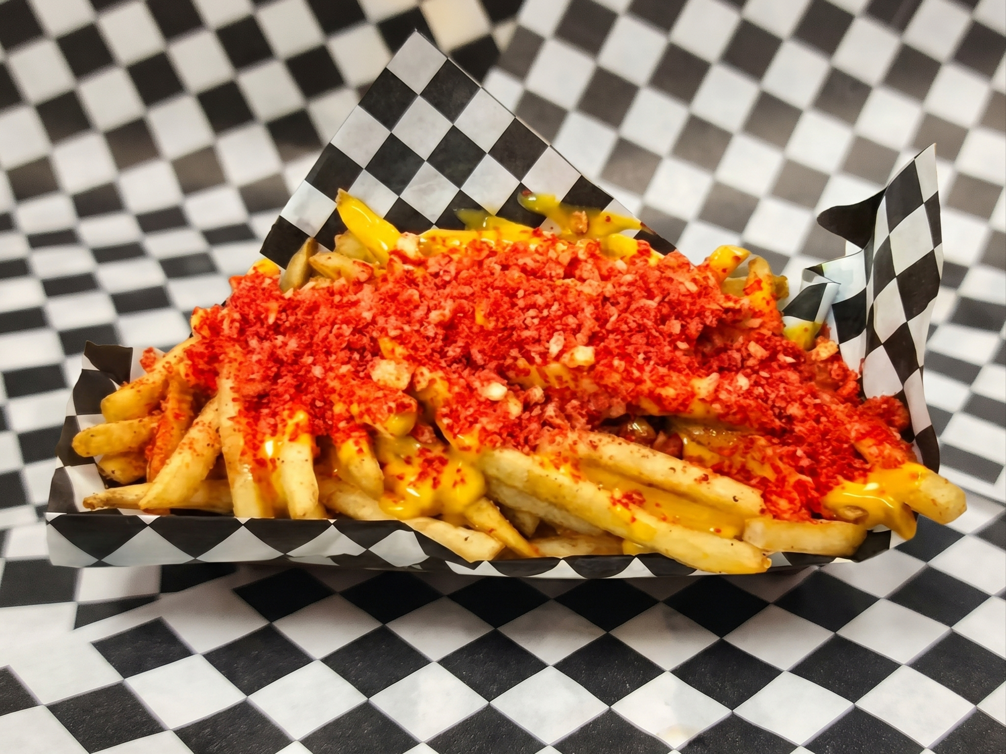Hot Cheeto Fries.