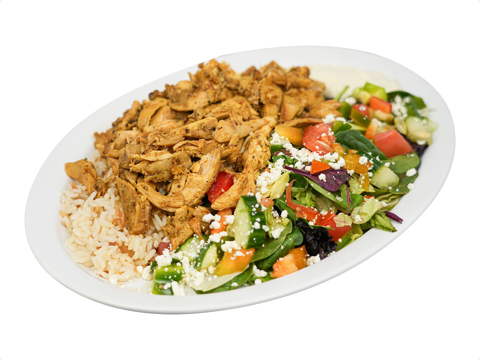 Chkn Shawarma Plate.