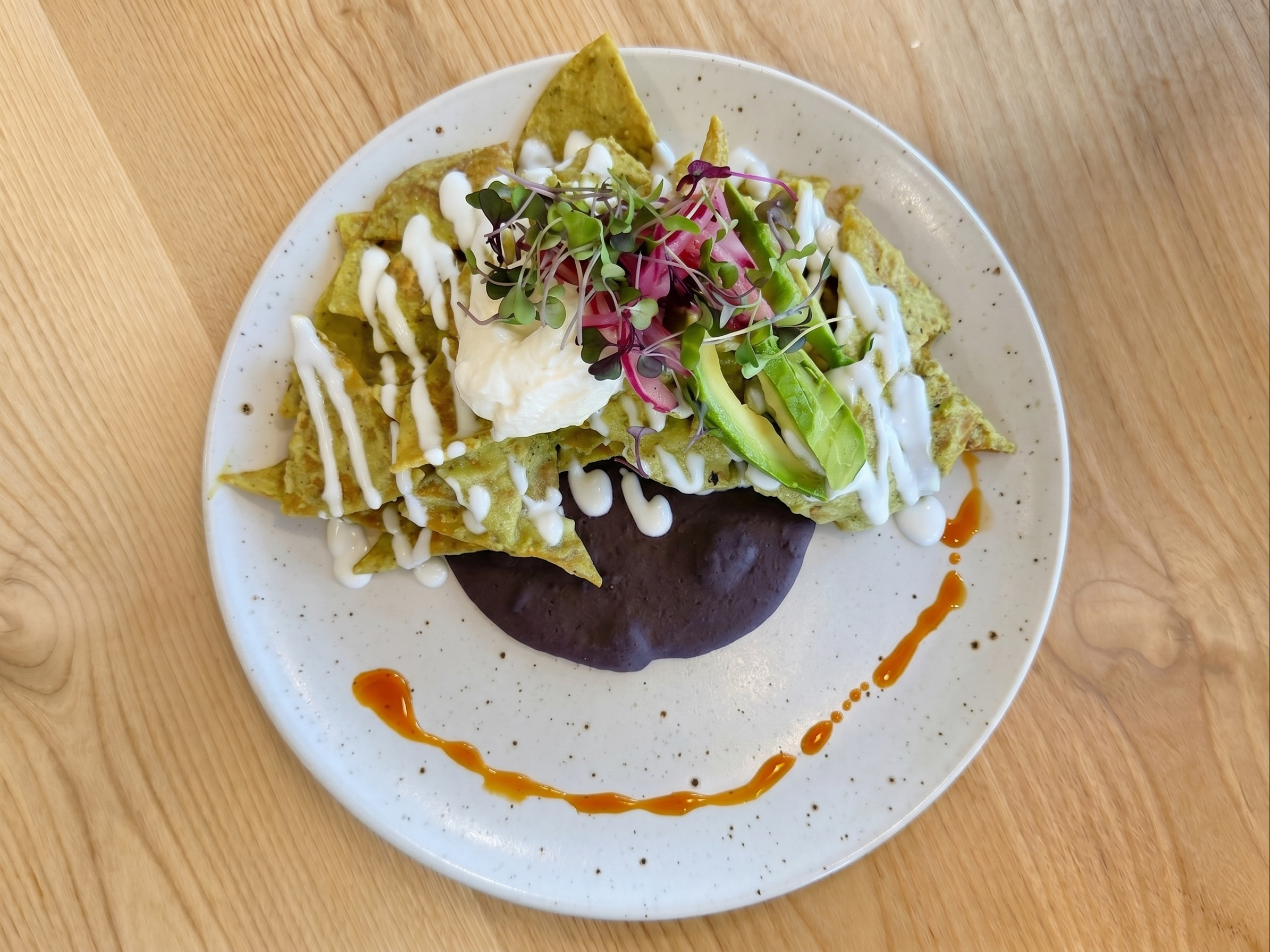 Chilaquiles Poblano.