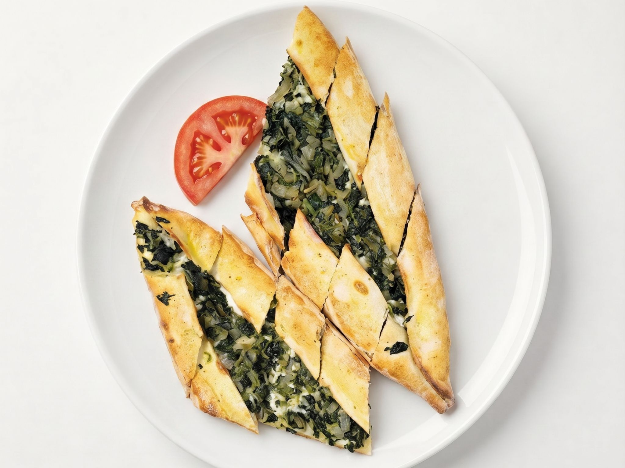 Spinach Pide.