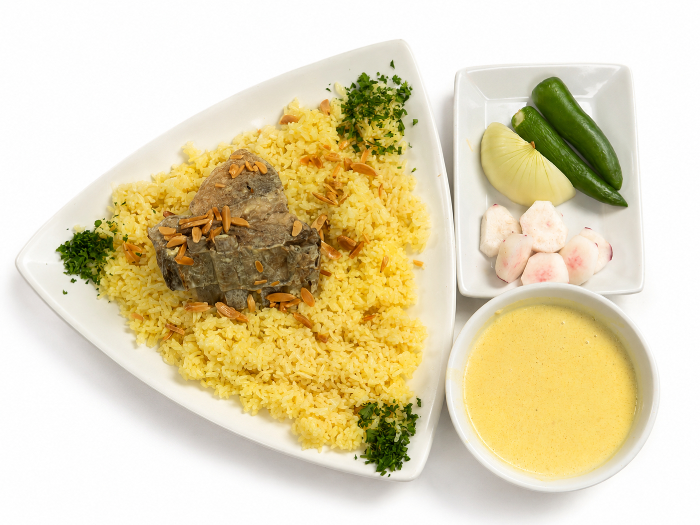Mansaf 1 Meat.