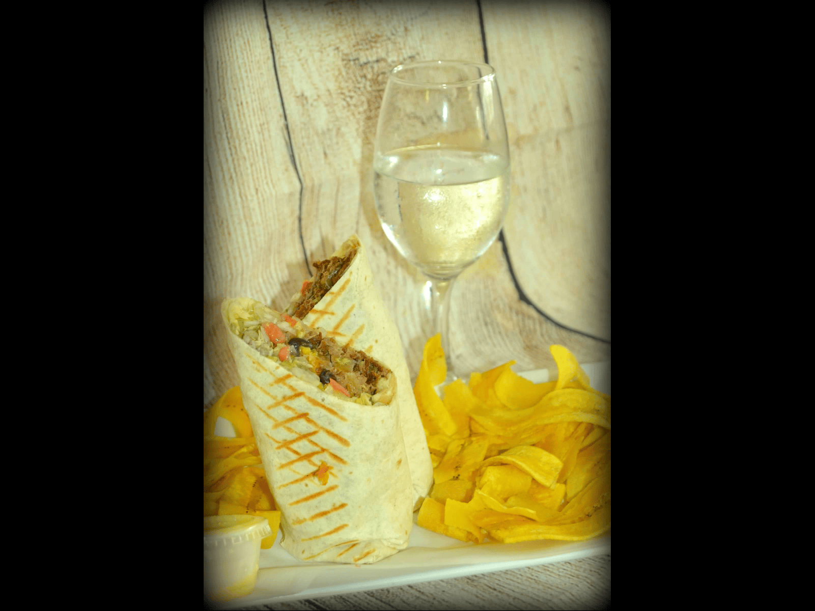 WRAP CHICKEN.