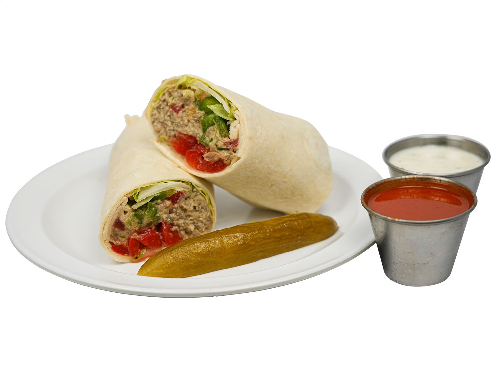 Baba Ganoush Wrap.