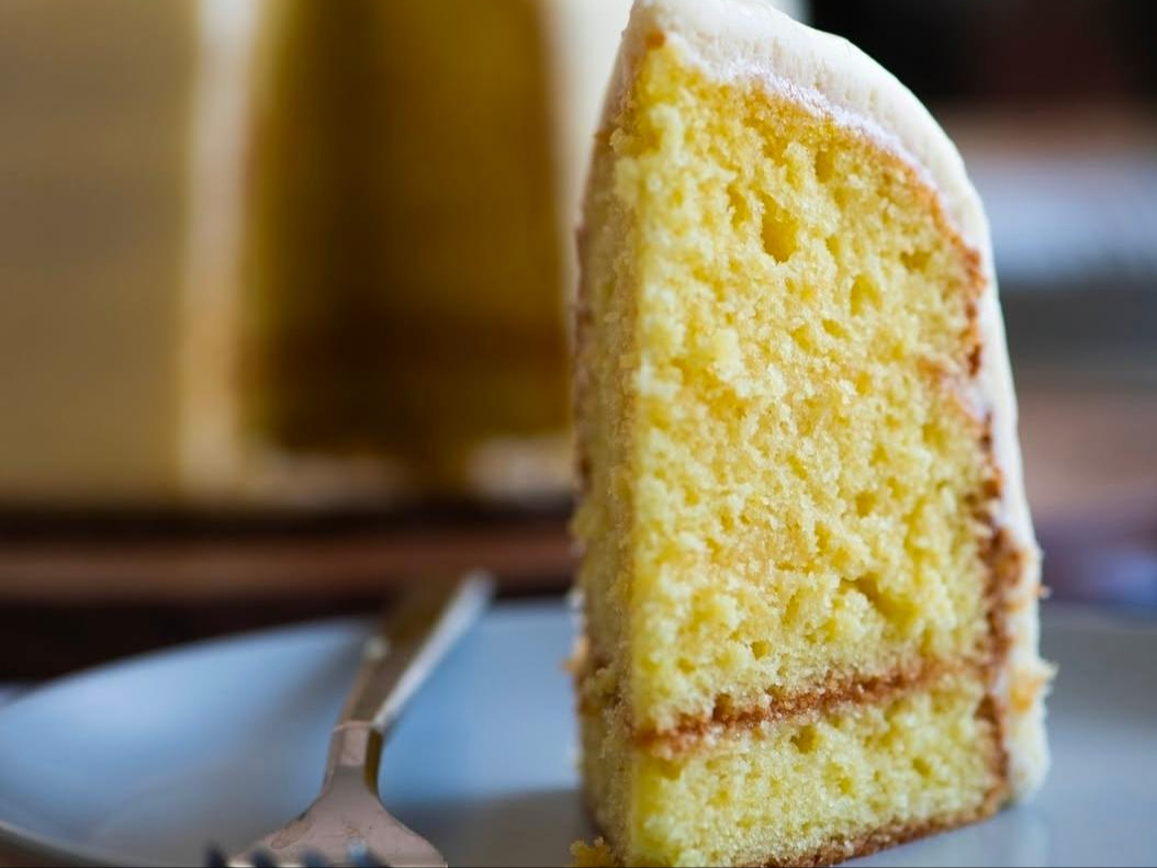 Luscious Lemon Cake.