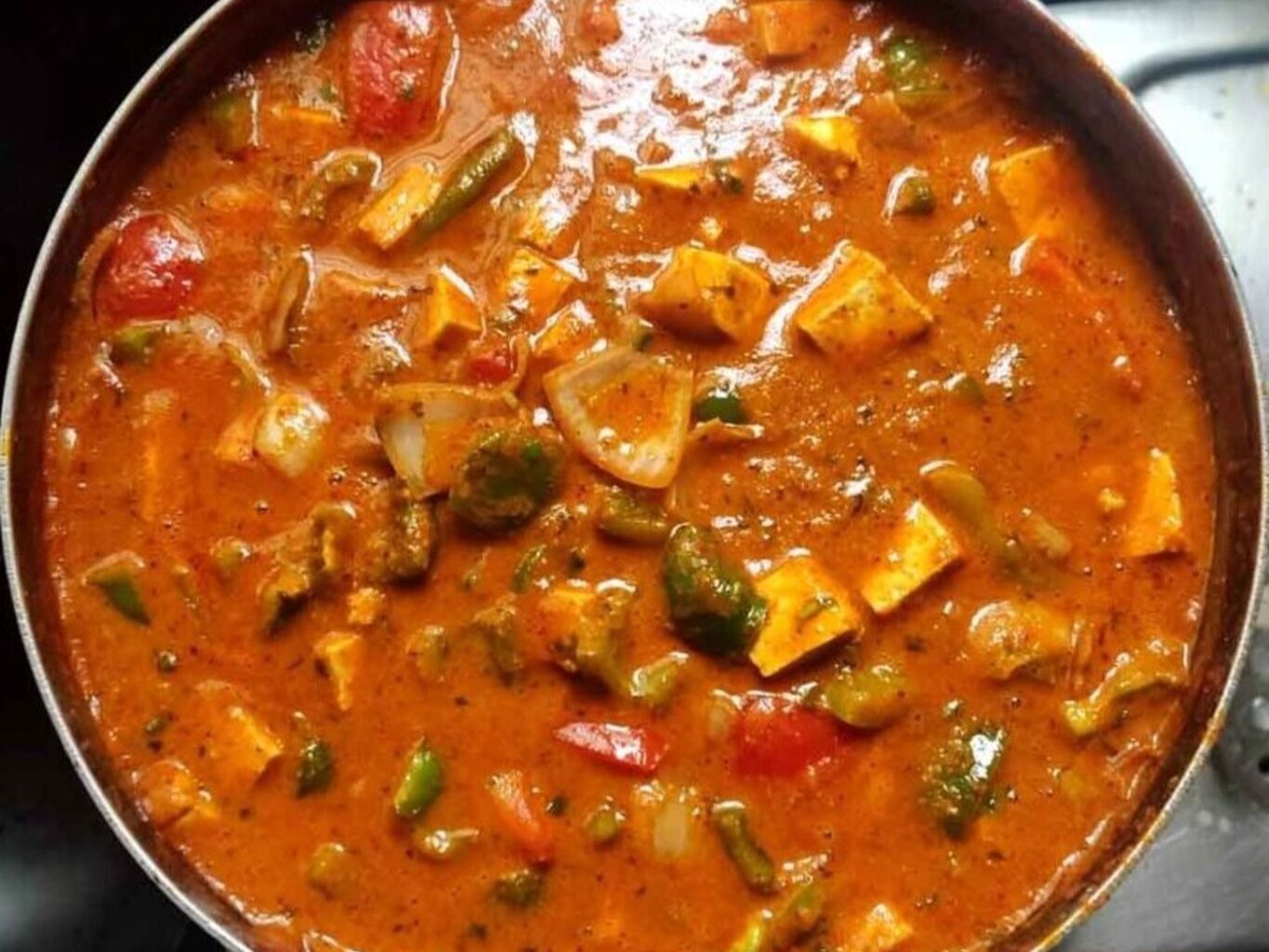Kadai Paneer.