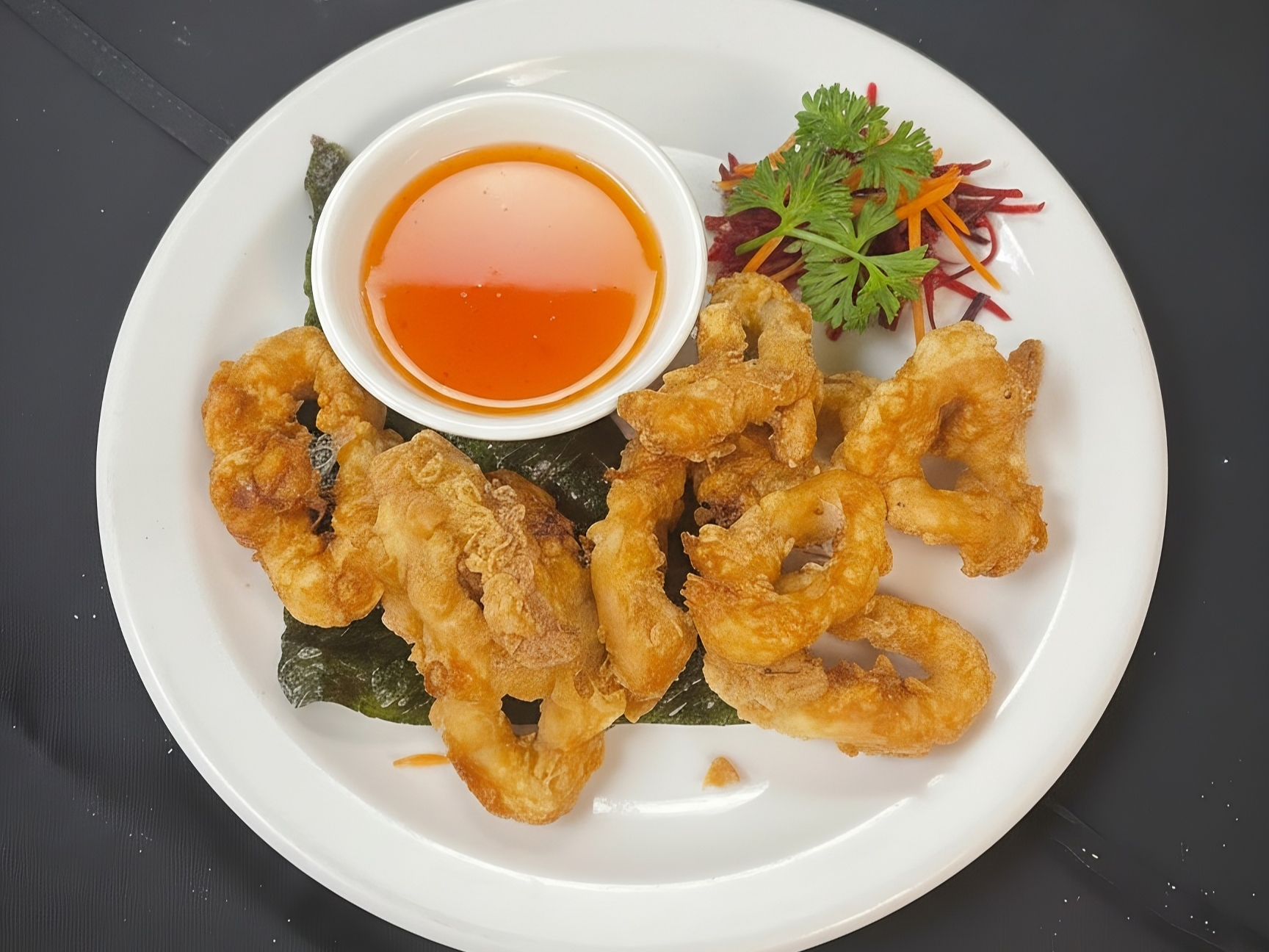 Calamari Tempura.