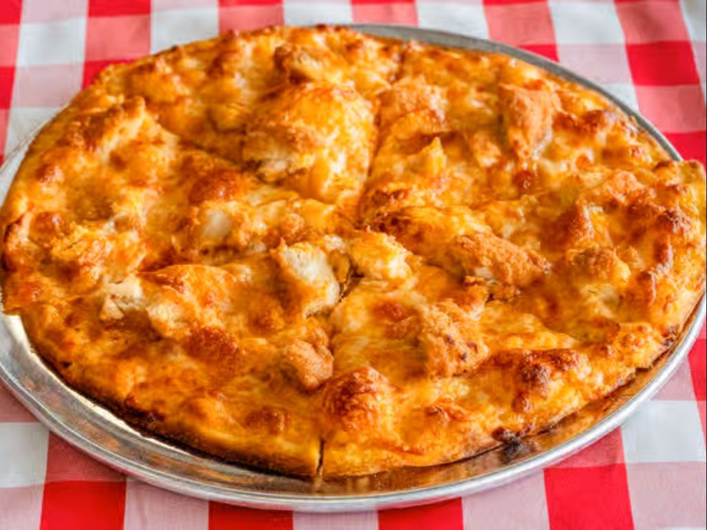 Buffalo Chicken Pizza.